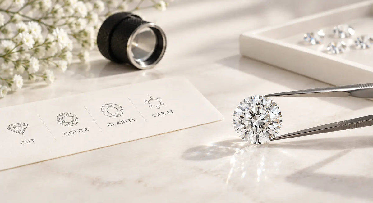The 4Cs of Lab-Grown Diamonds: Your Complete Quality Guide