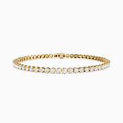 Noa Round Lab Grown Diamond Four Prong Tennis Bracelet