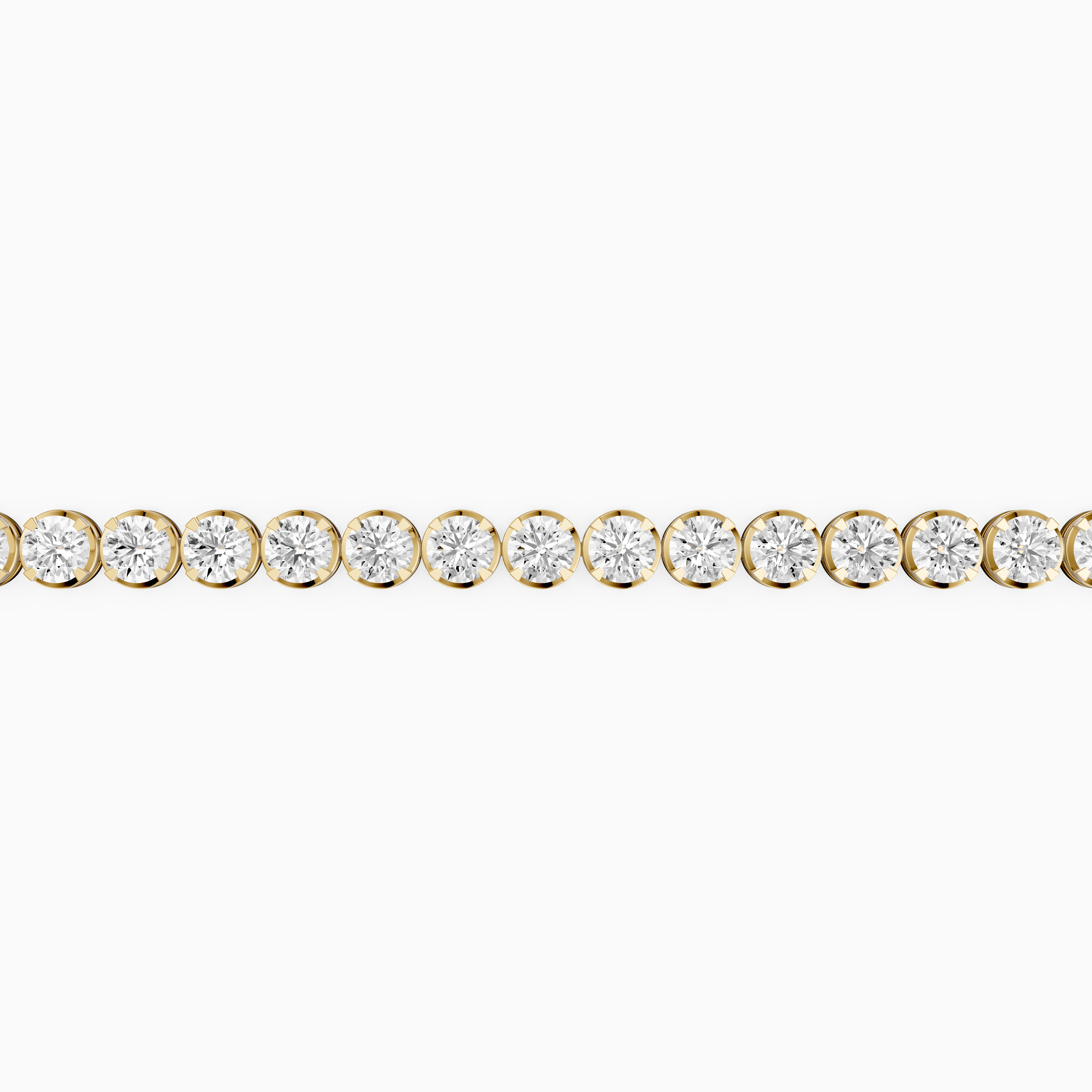 Noa Round Lab Grown Diamond Four Prong Tennis Bracelet