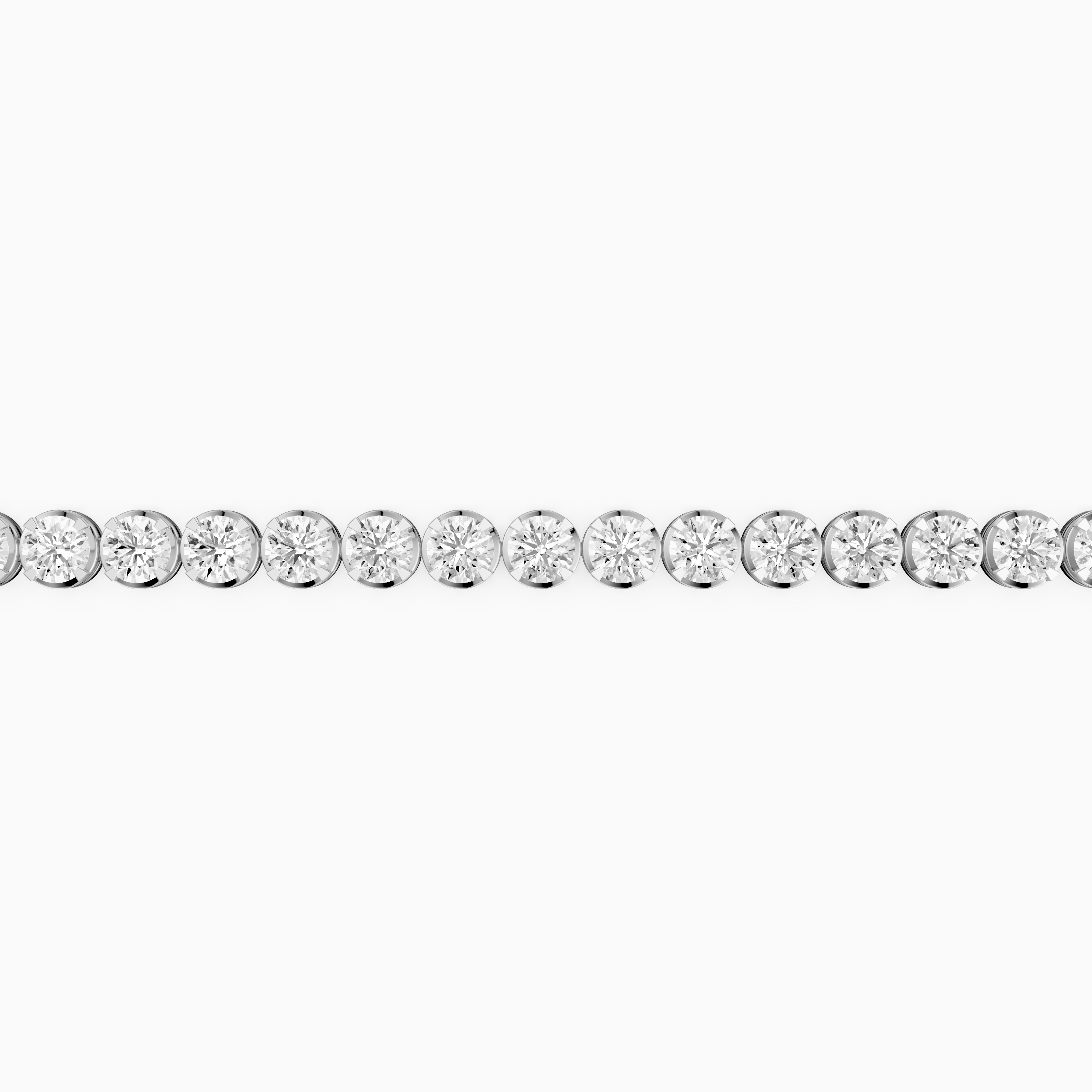 Noa Round Lab Grown Diamond Four Prong Tennis Bracelet