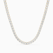 Eliana Round Cut Lab Grown Diamond Eternity Tennis Necklace