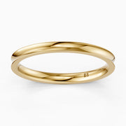 Kinsley Concave Plain Wedding Band