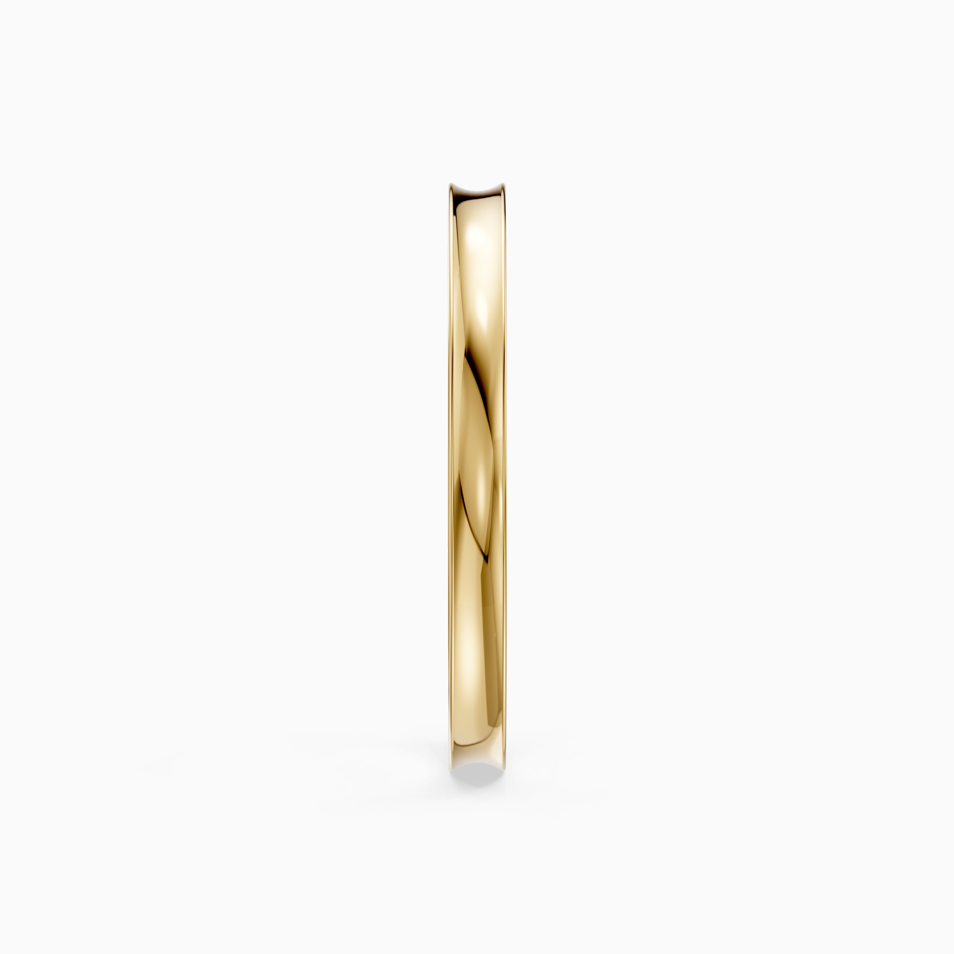 Kinsley Concave Plain Wedding Band