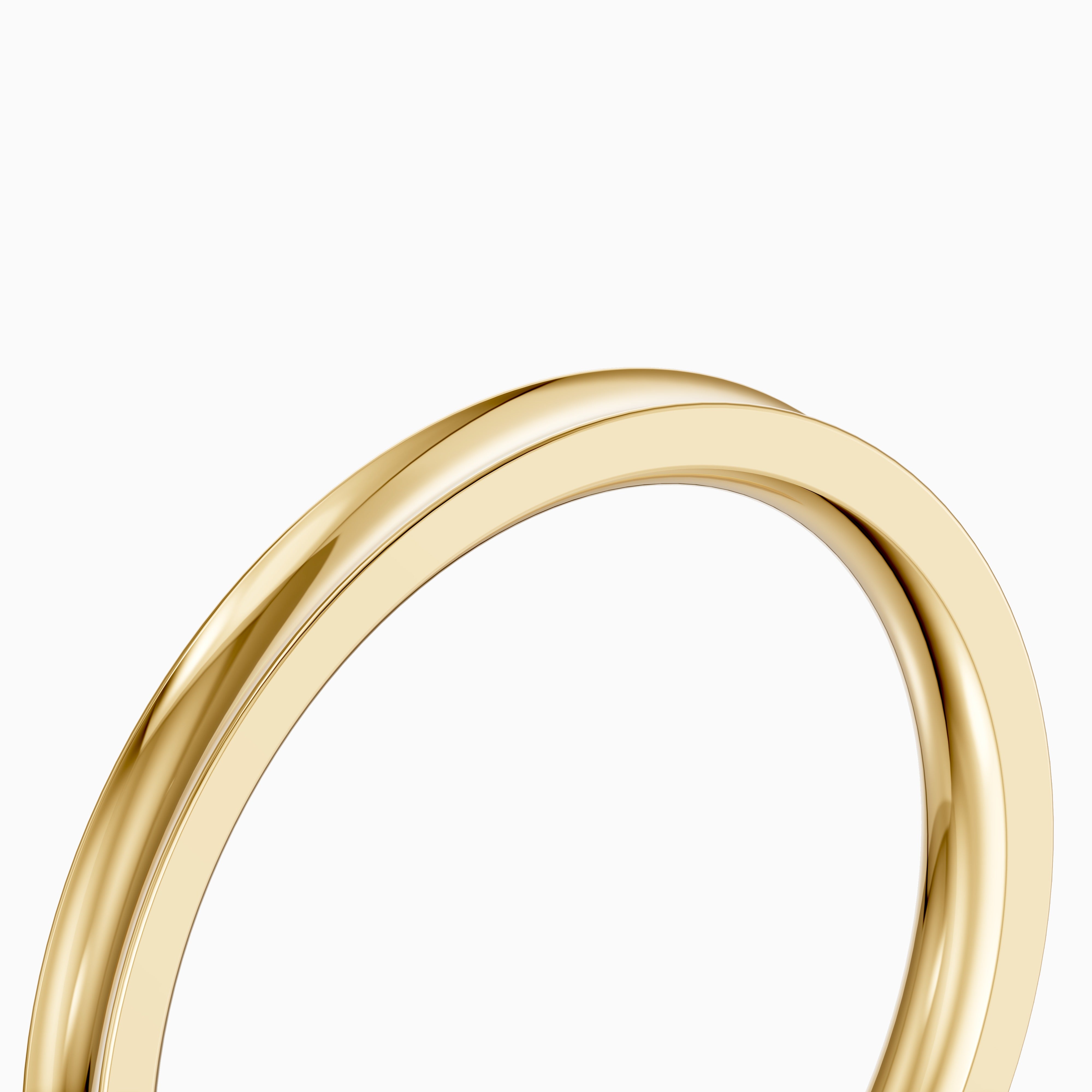 Kinsley Concave Plain Wedding Band