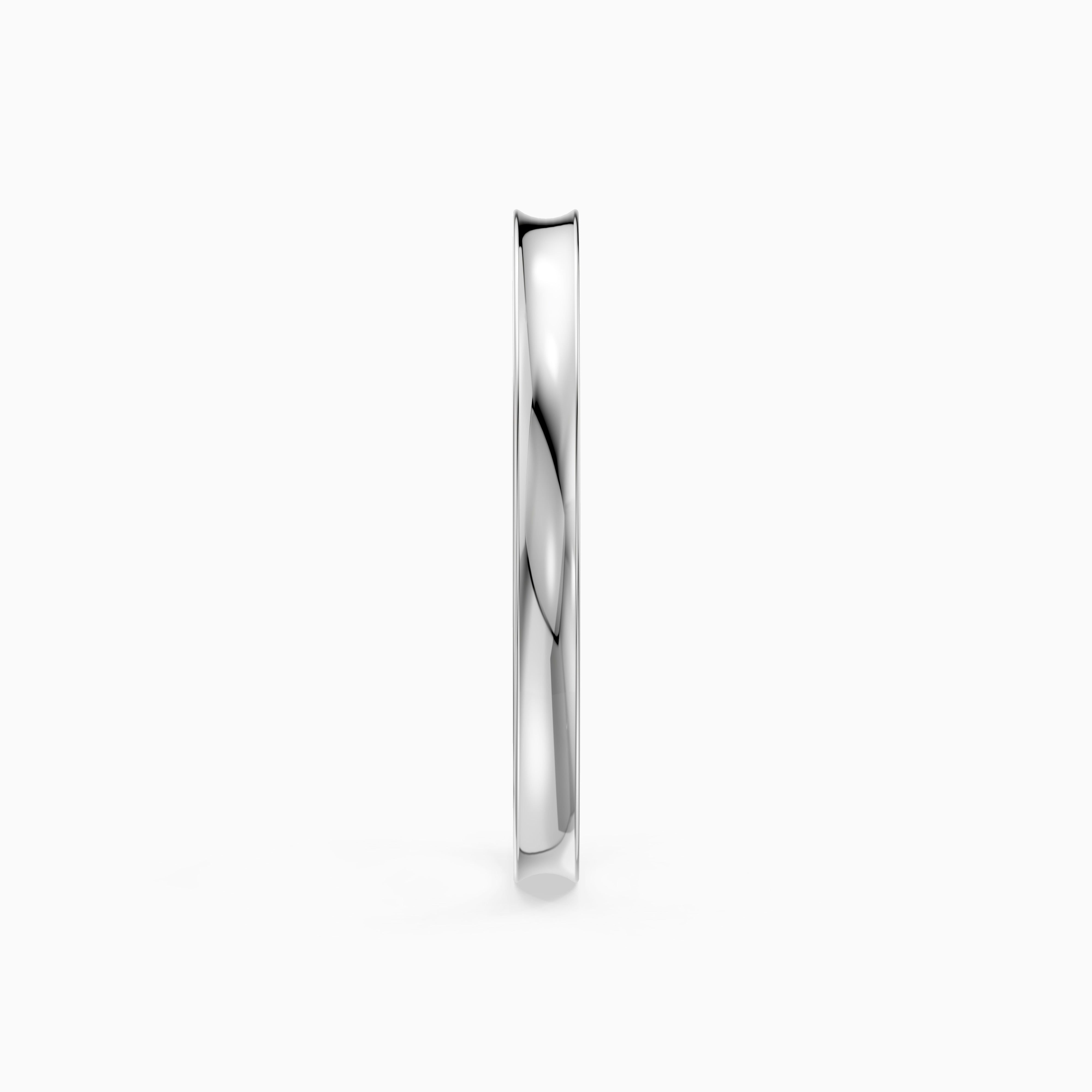 Kinsley Concave Plain Wedding Band