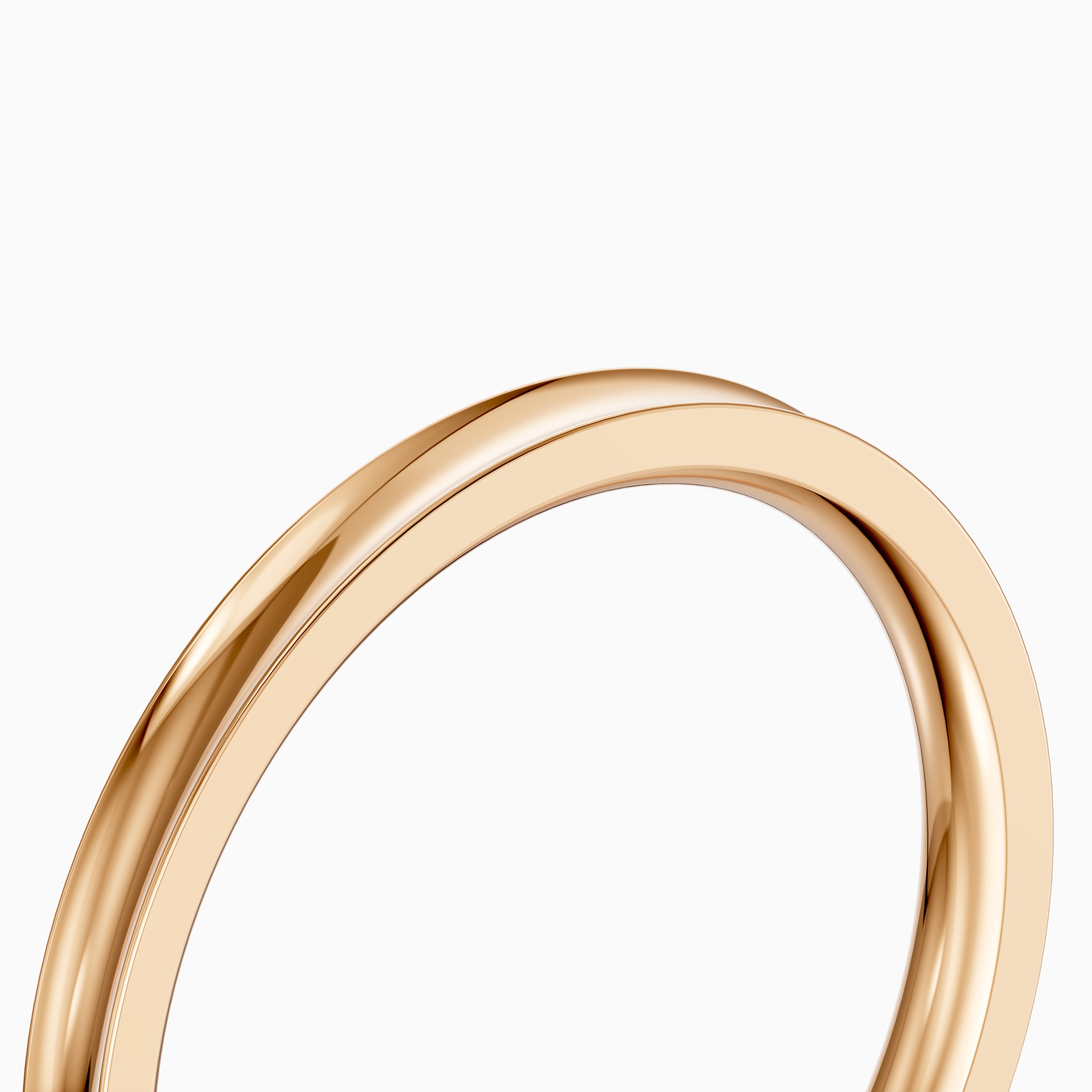 Kinsley Concave Plain Wedding Band