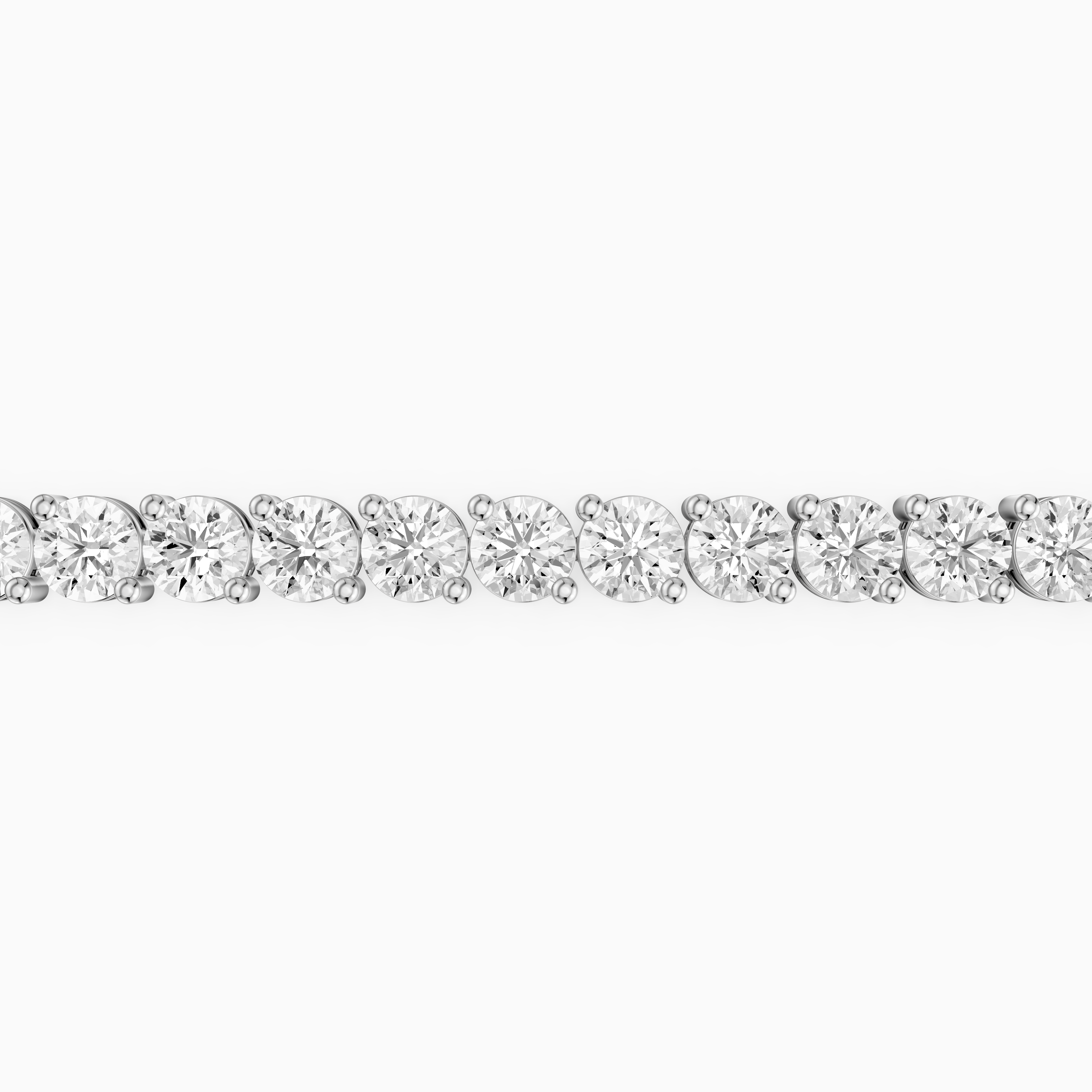 Manon Round Lab Grown Diamond Two Prong Tennis Bracelet