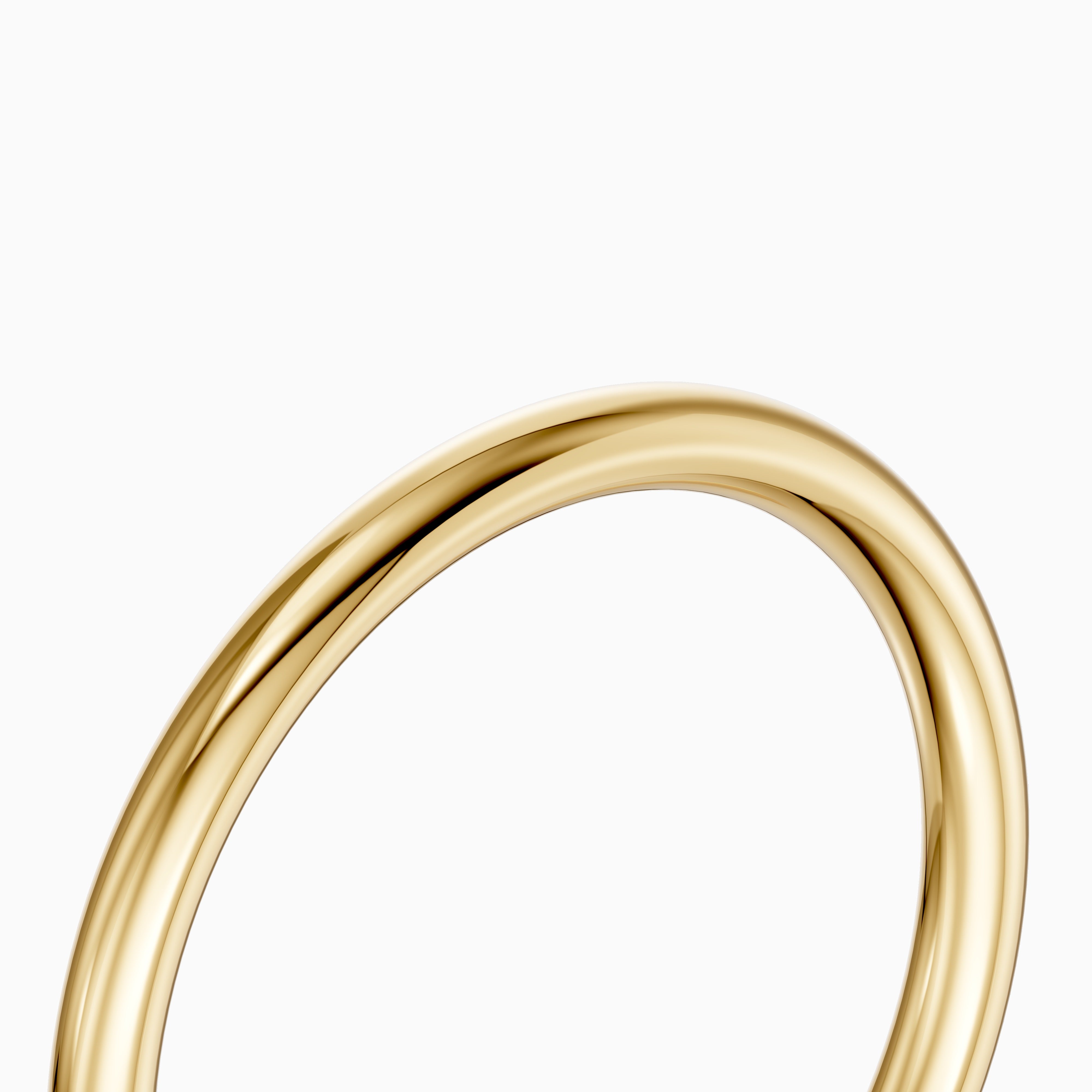 Cadence Full Round Plain Wedding Band