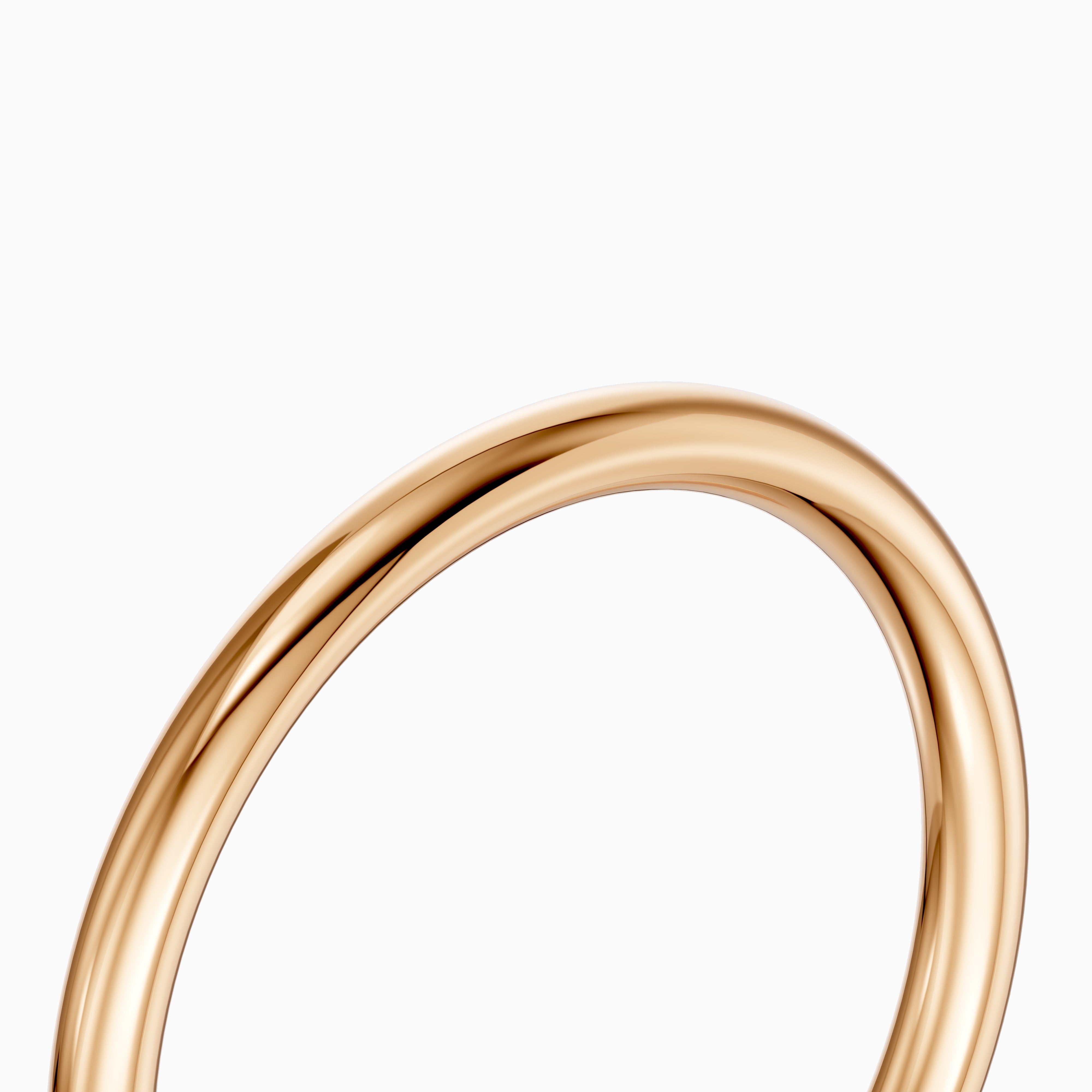 Cadence Full Round Plain Wedding Band