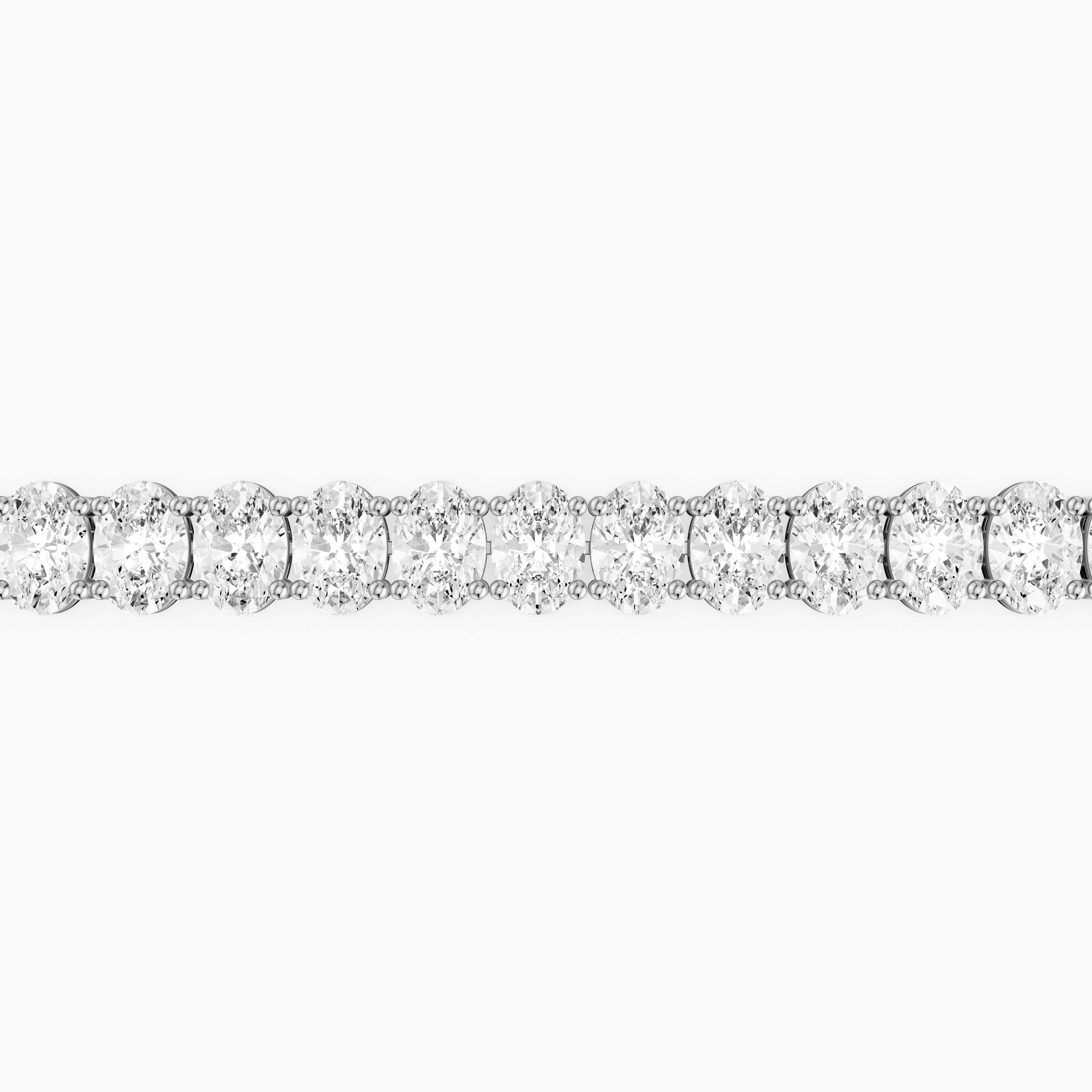Ella Oval Cut Lab Grown Diamond Tennis Bracelet