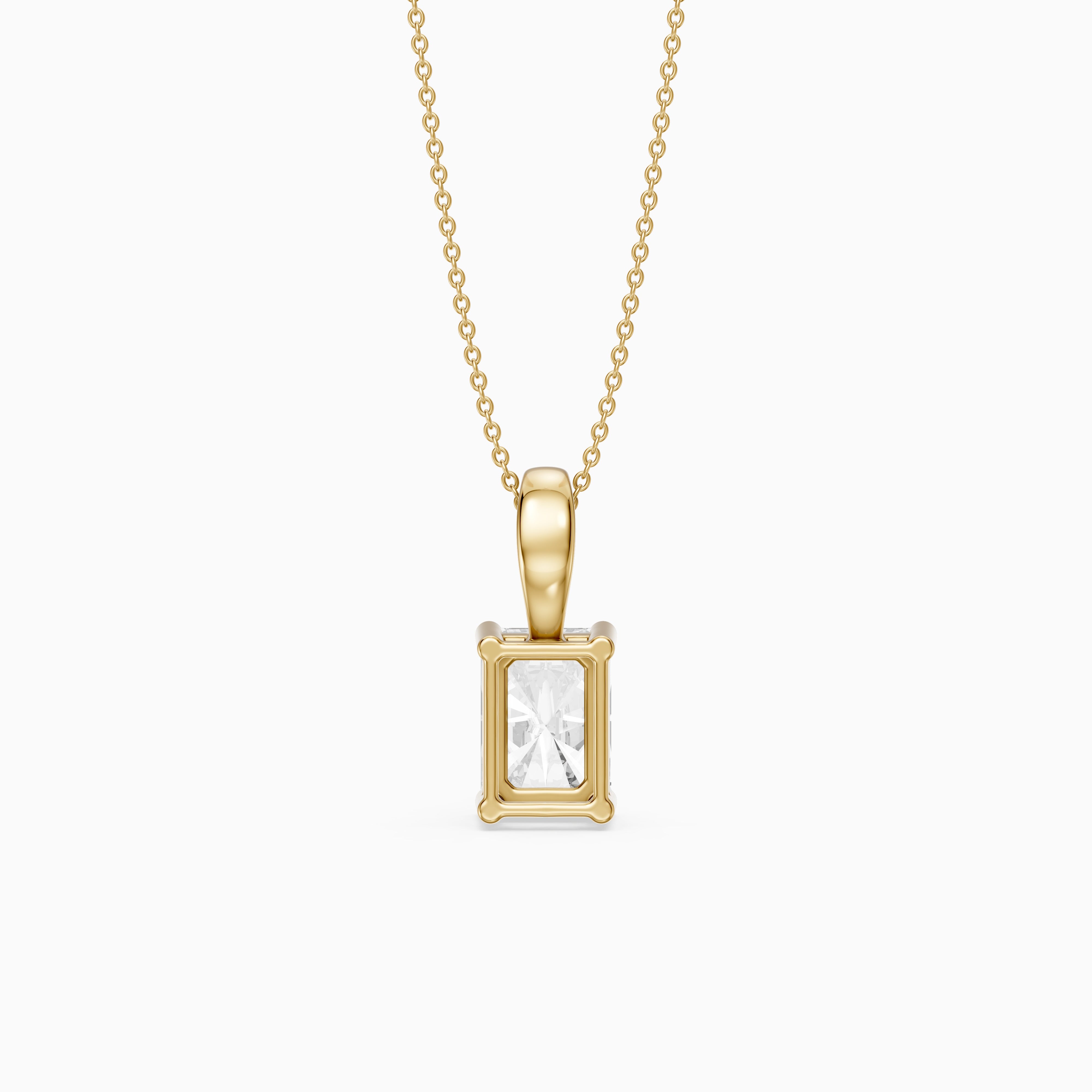 Kristian Radiant Lab Grown Diamond Solitaire Pendant