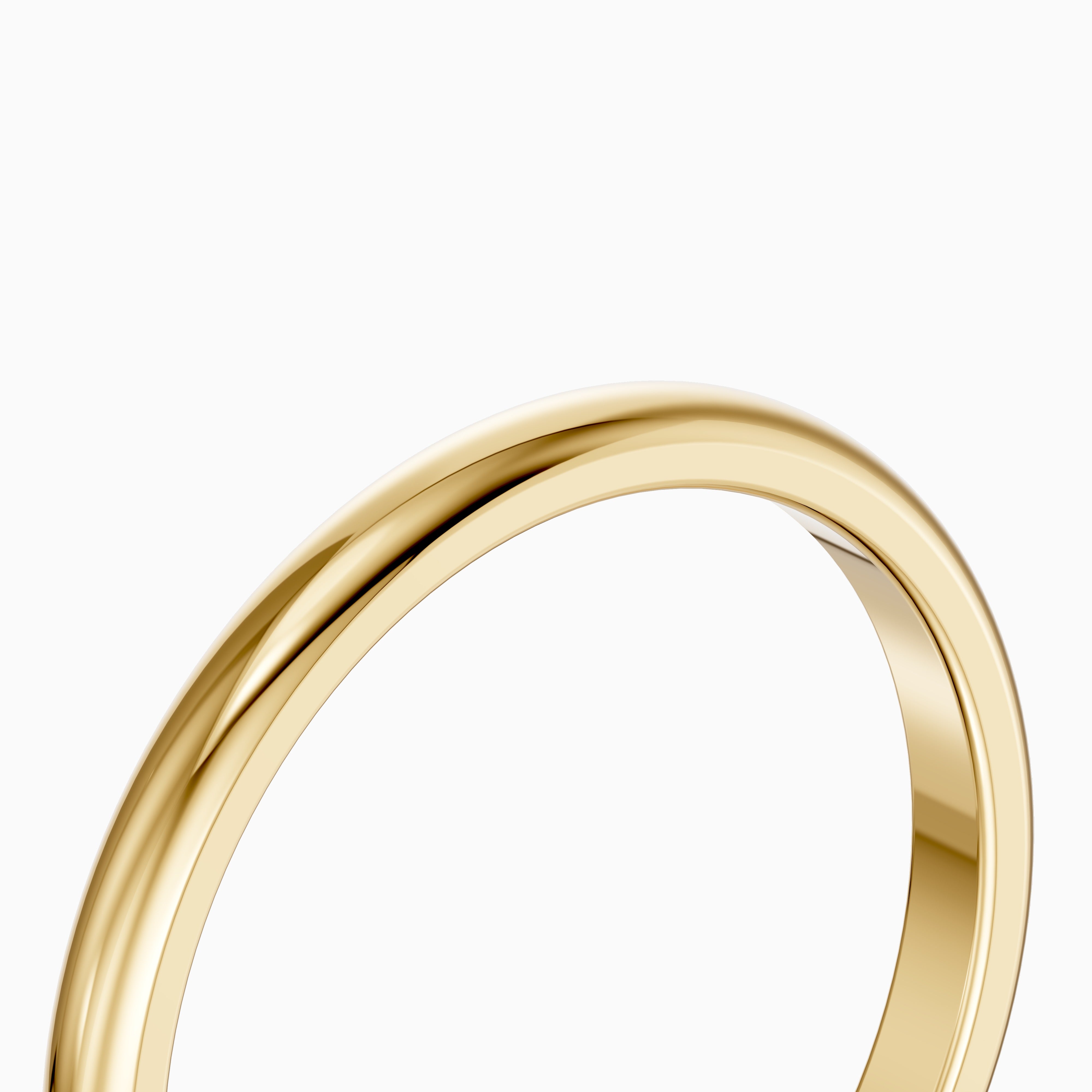 Rowan European Style Plain Wedding Band