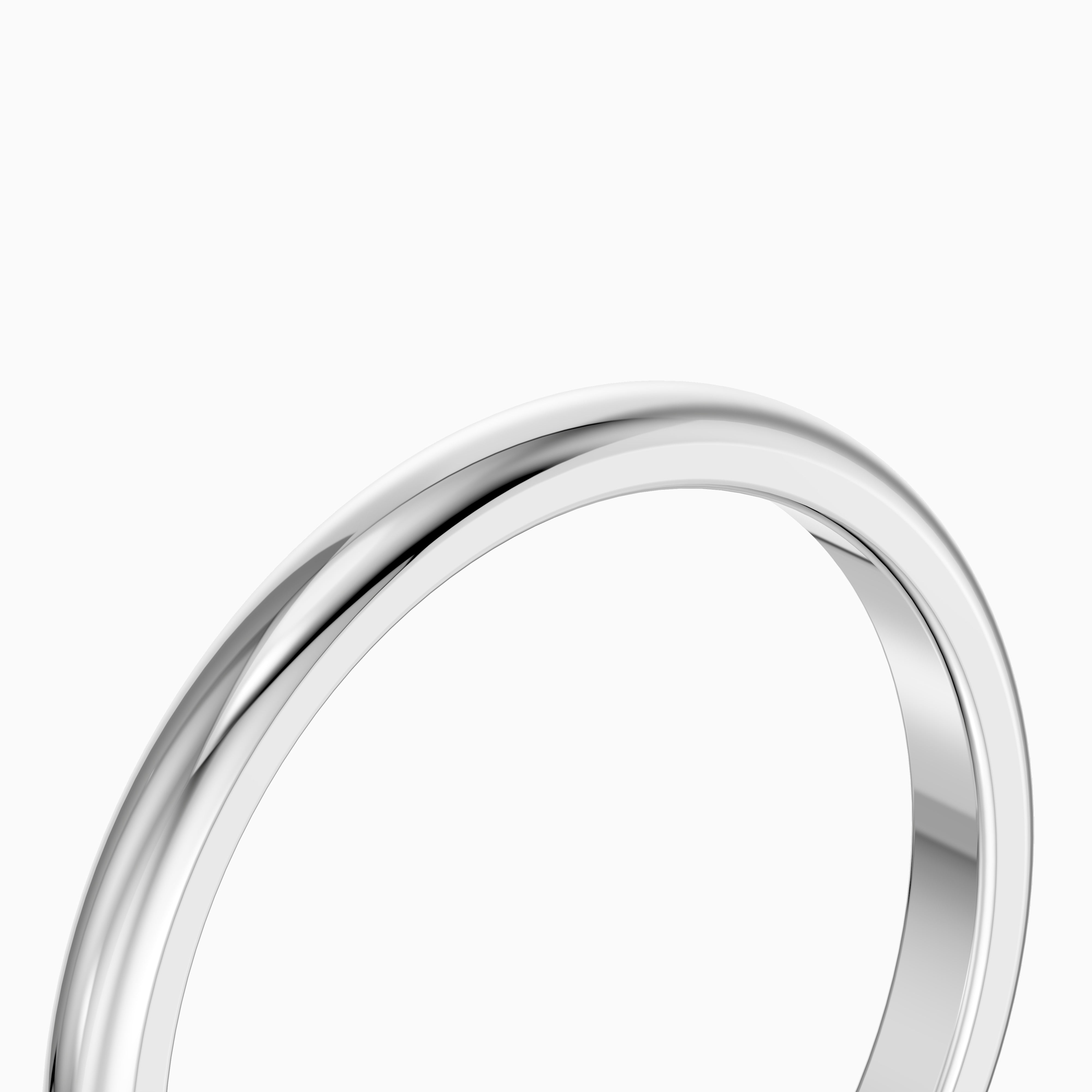Rowan European Style Plain Wedding Band