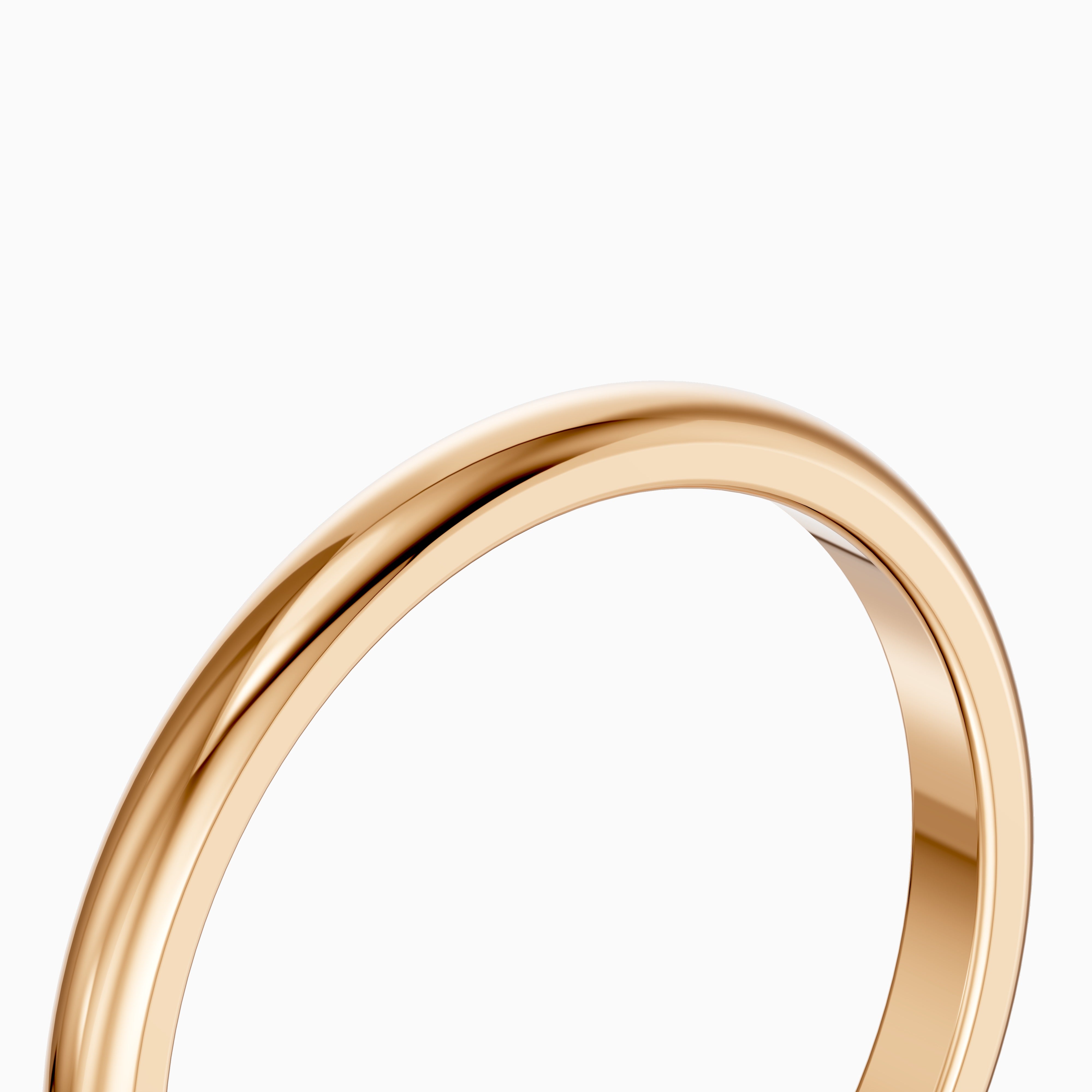 Rowan European Style Plain Wedding Band
