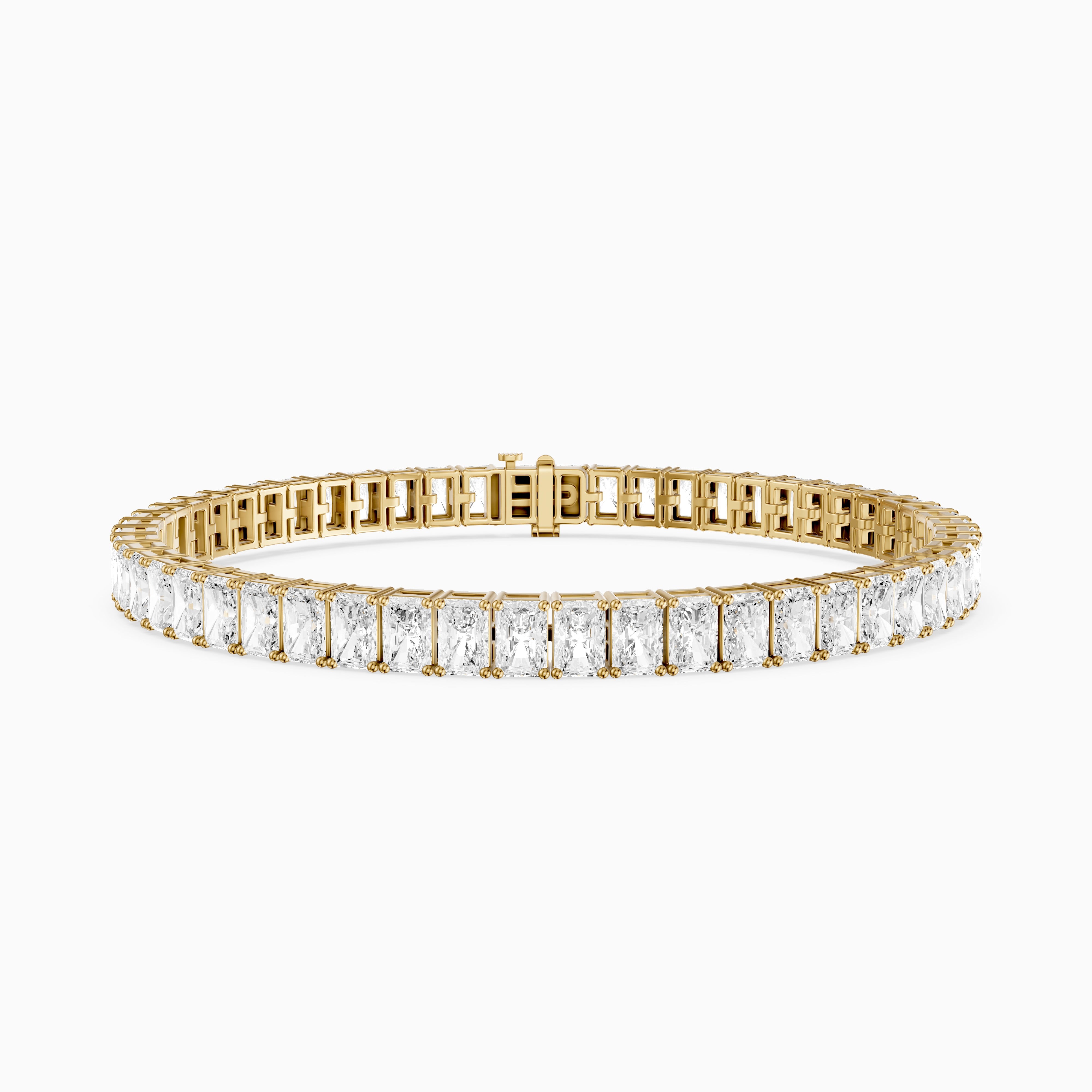 Grace Radiant Cut Lab Grown Diamond Tennis Bracelet