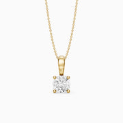 Daniella Cushion Solitaire Lab Grown Diamond Pendant