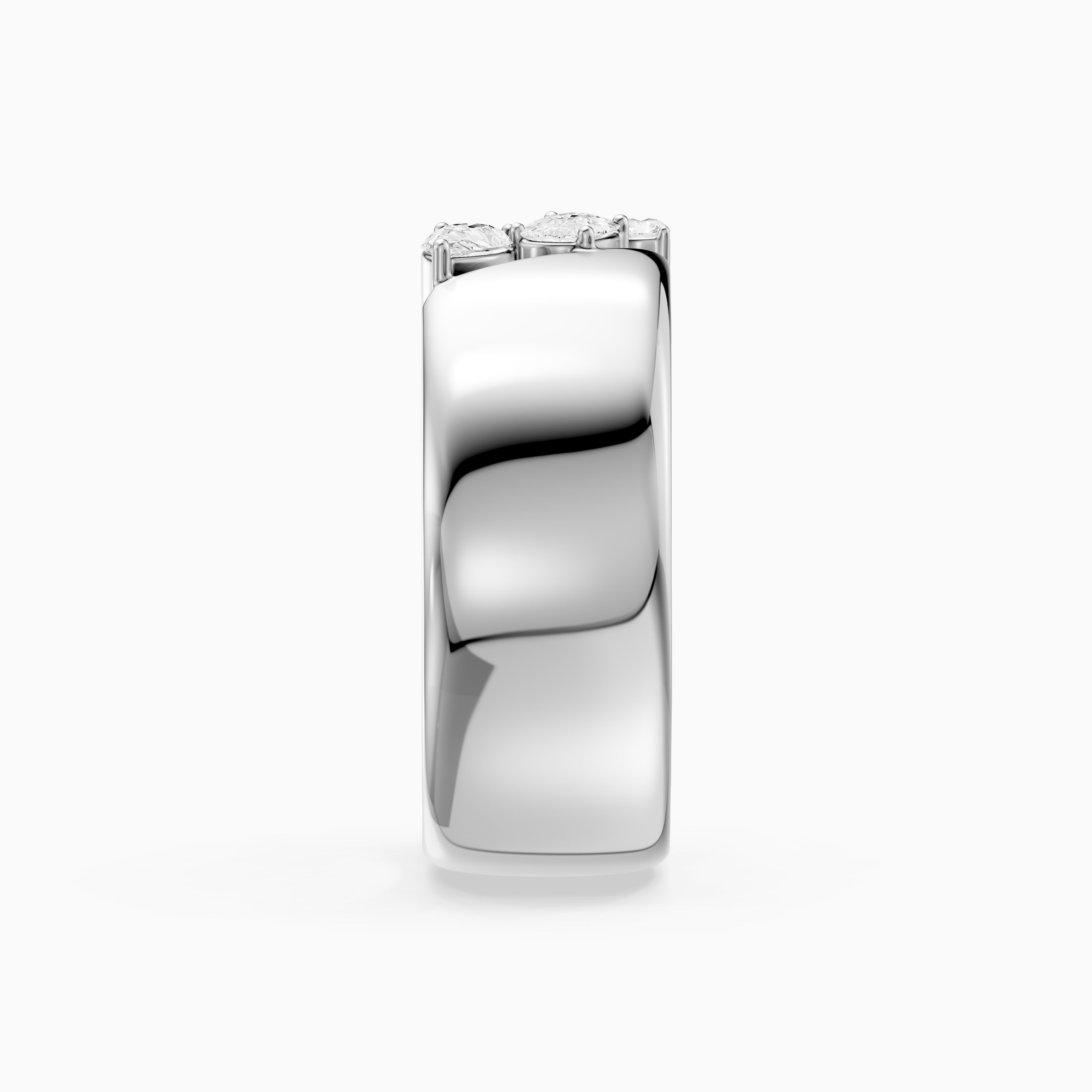 Henley Mixed Shape Lab Diamond Open Design Cigar Band