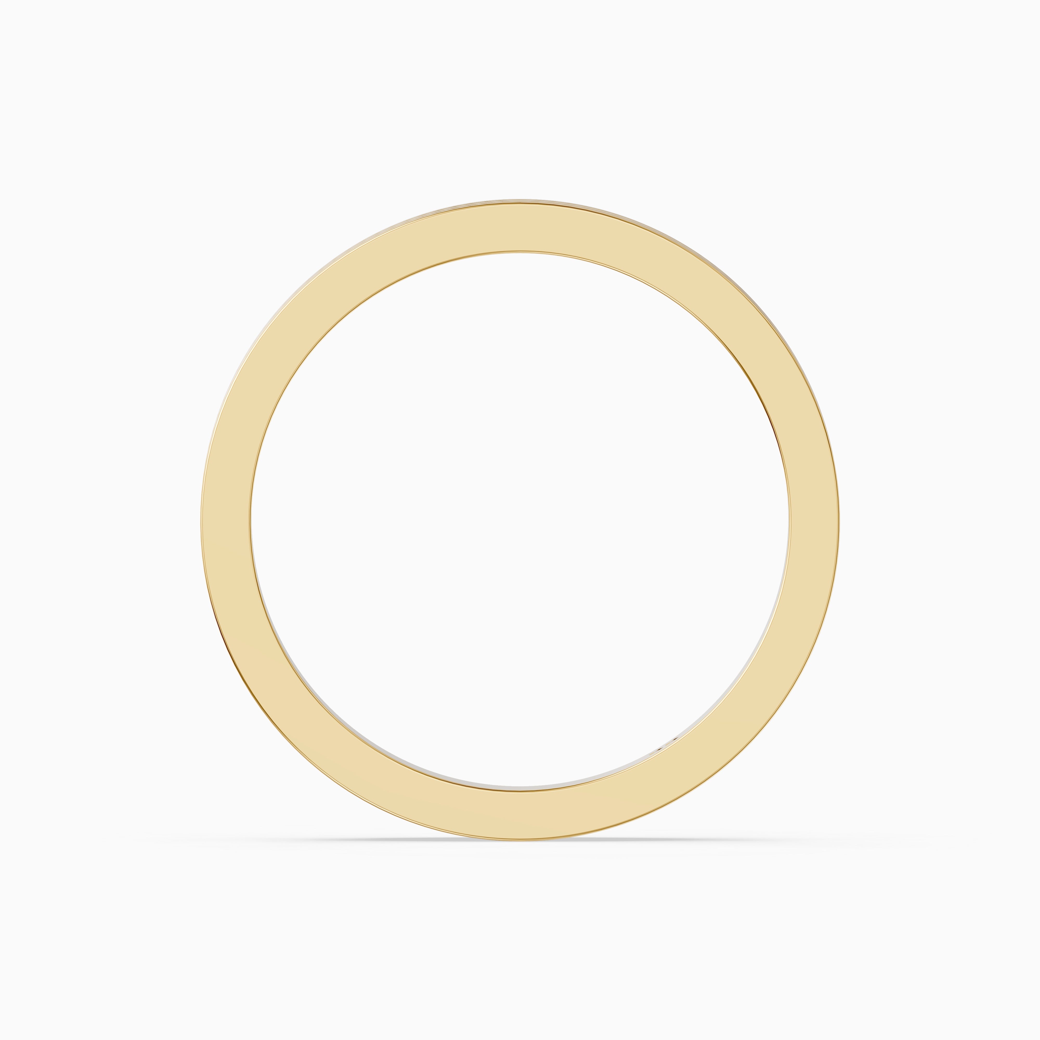 Zaylee Double Groove Plain Wedding Band