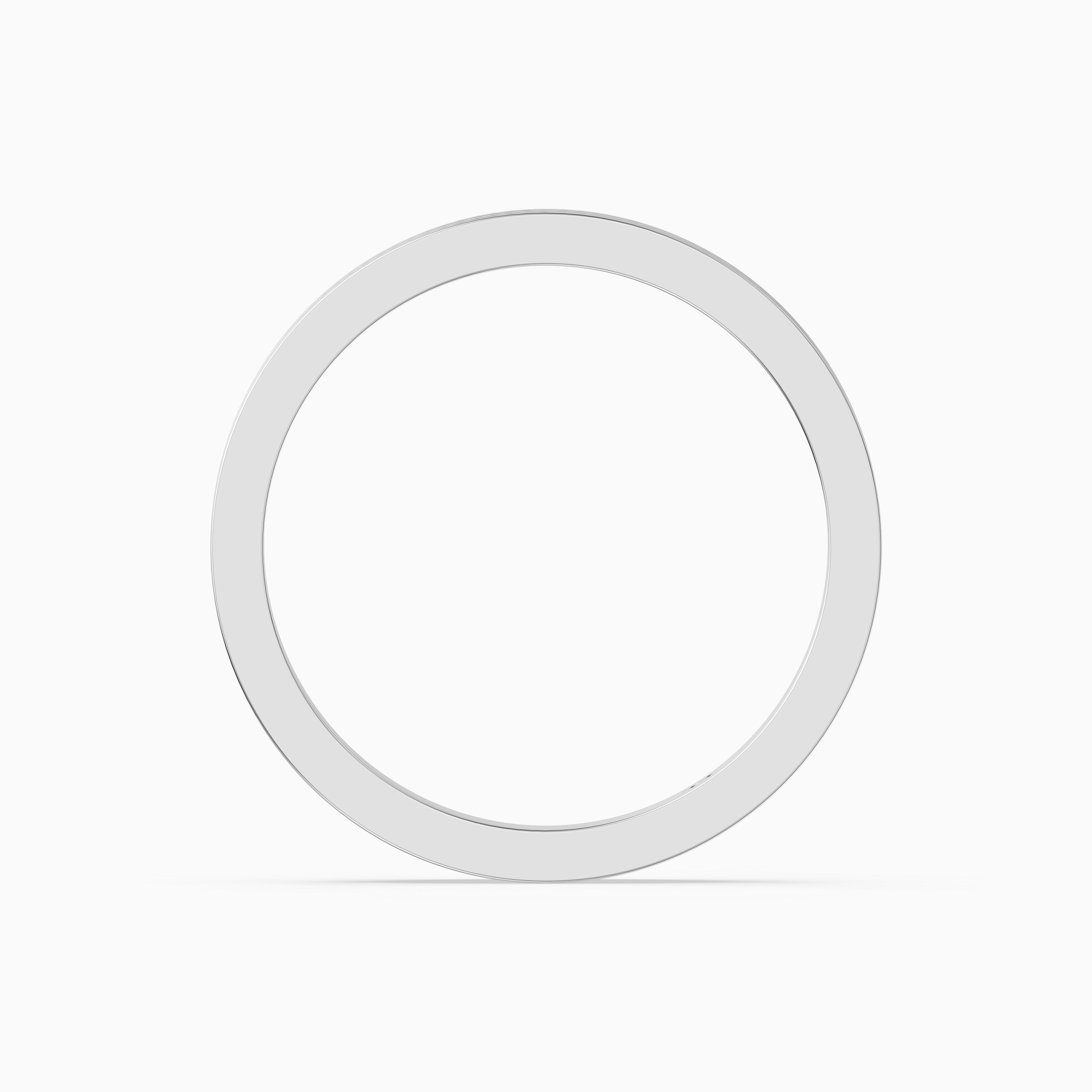 Zaylee Double Groove Plain Wedding Band