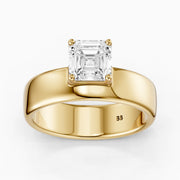 Paloma Asscher Cut Lab Diamond Fashion Cigar Band