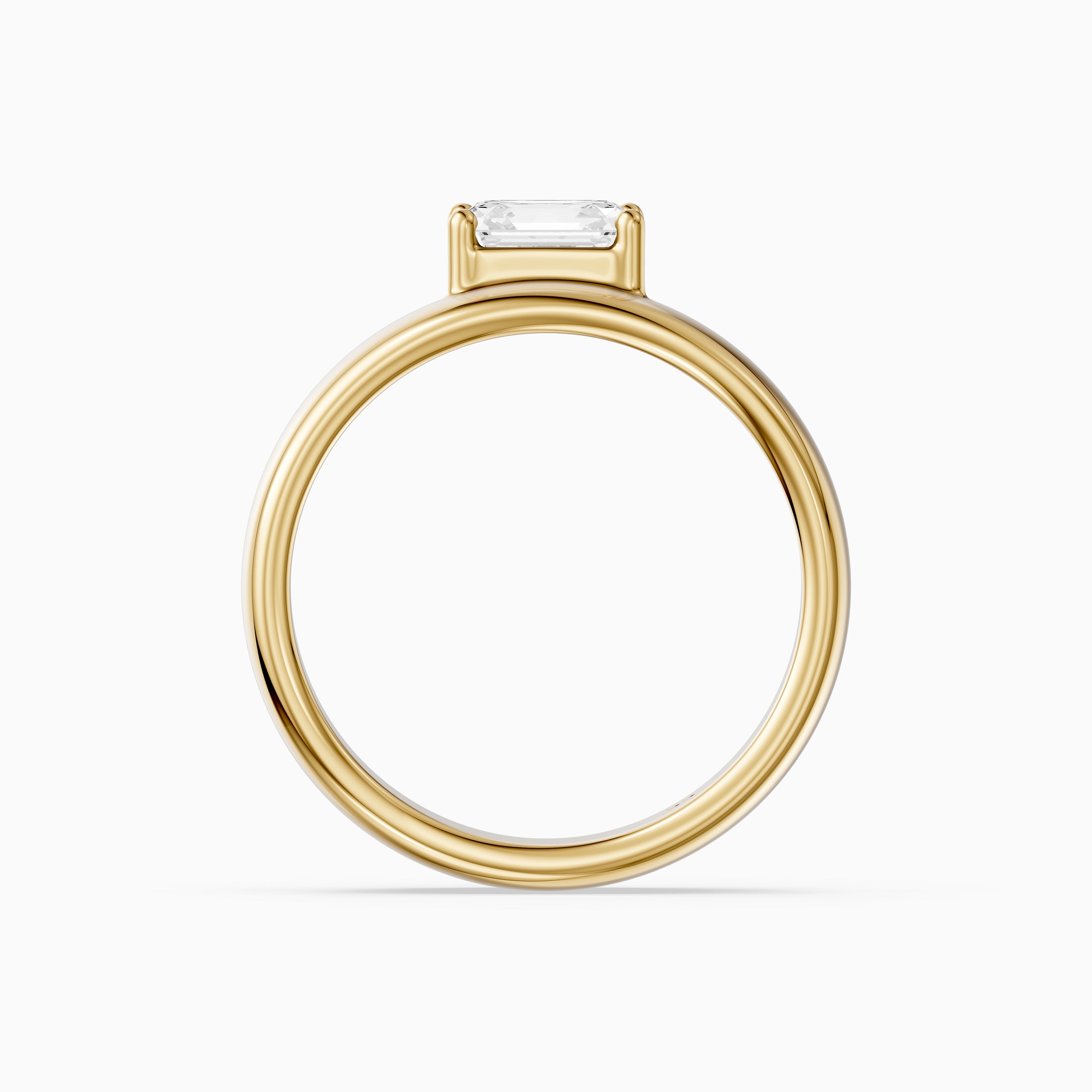 Paloma Asscher Cut Lab Diamond Fashion Cigar Band