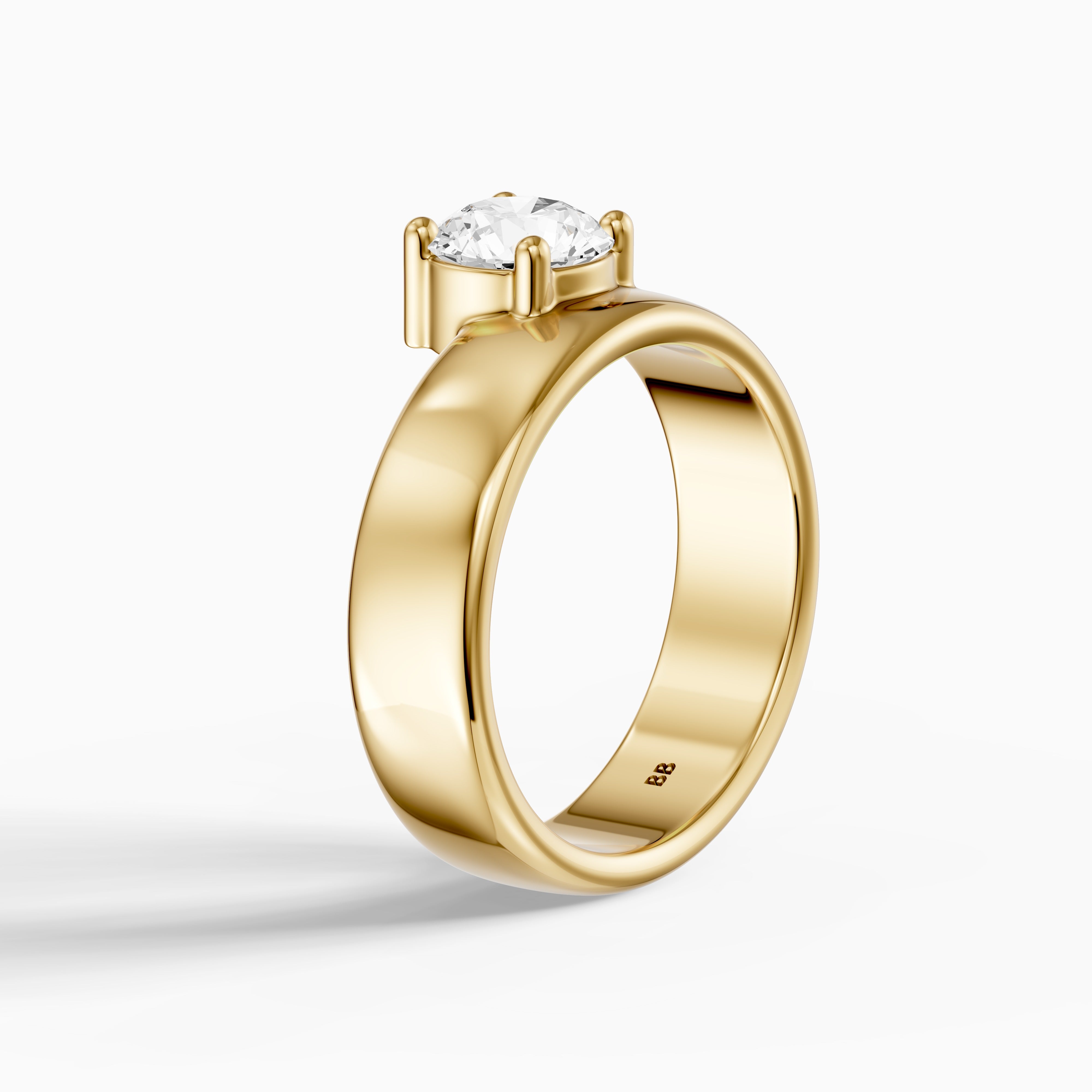 Rocio Oval Cut Lab Diamond Statement Cigar Band