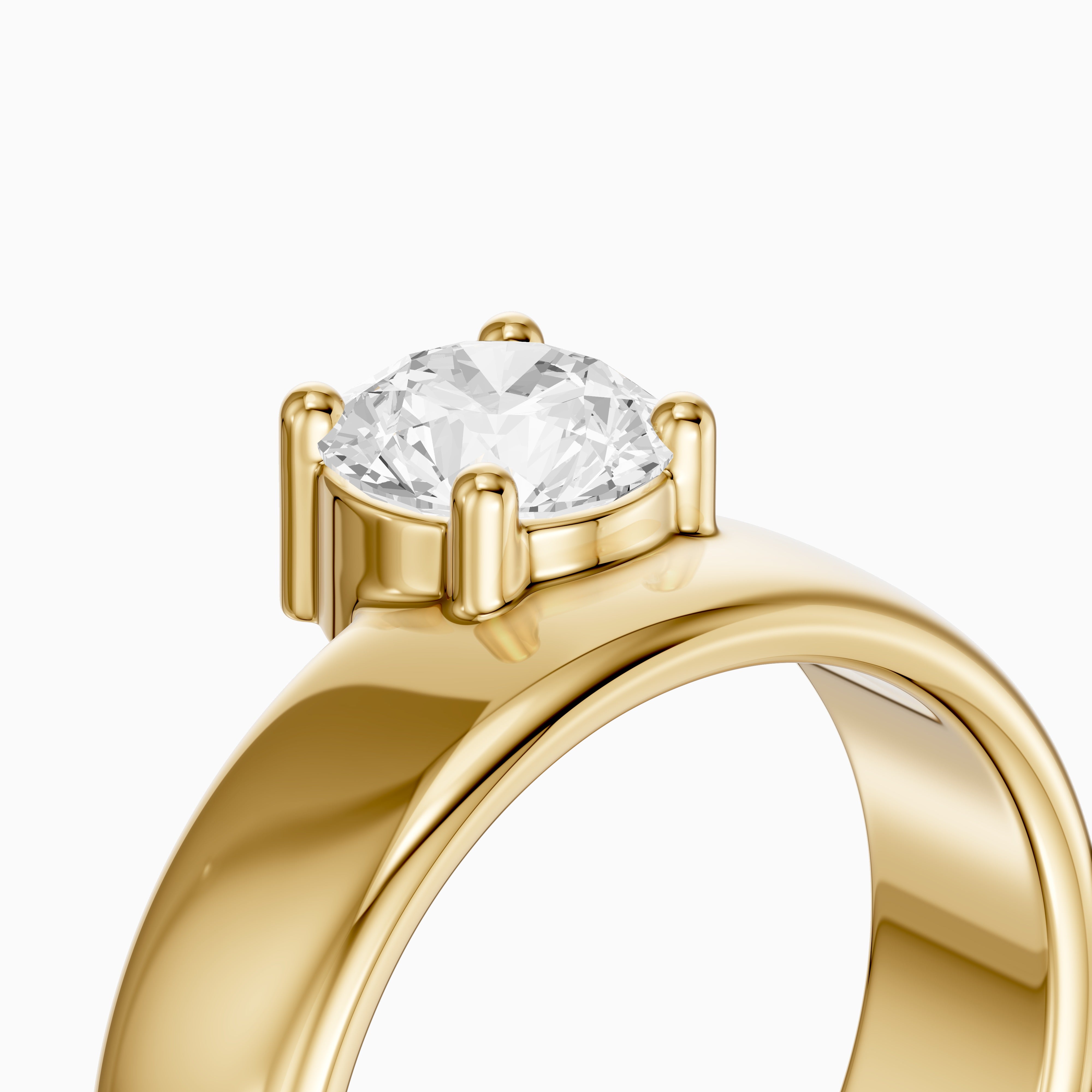 Rocio Oval Cut Lab Diamond Statement Cigar Band