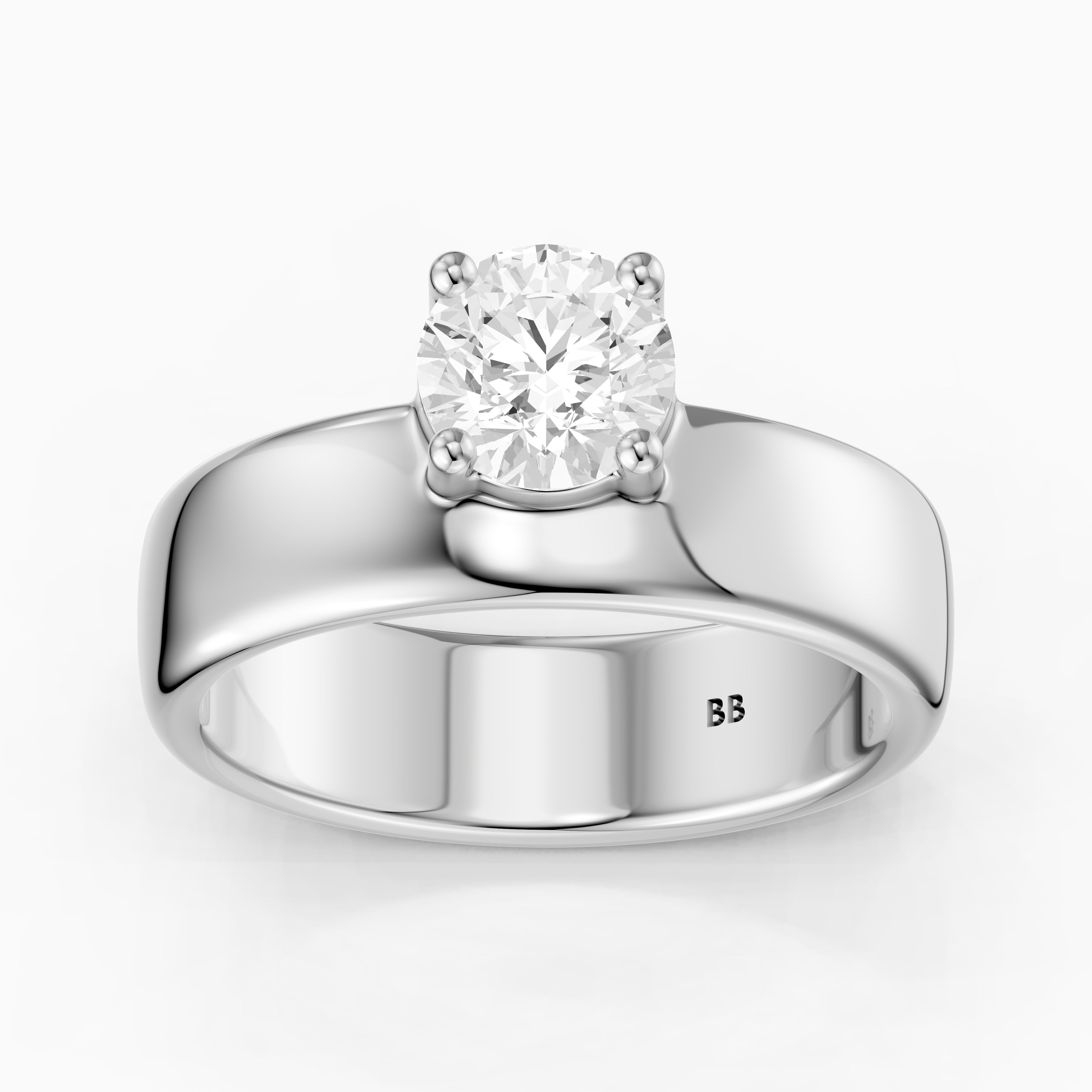 Rocio Oval Cut Lab Diamond Statement Cigar Band