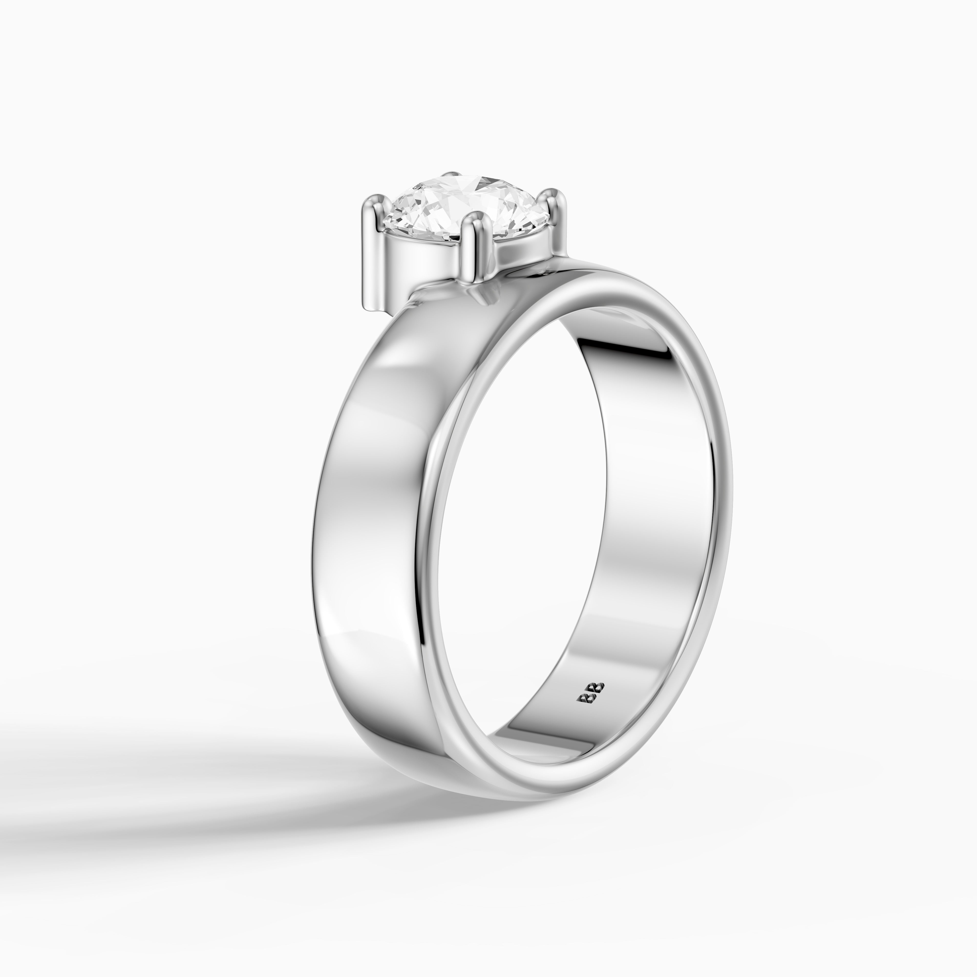 Rocio Oval Cut Lab Diamond Statement Cigar Band