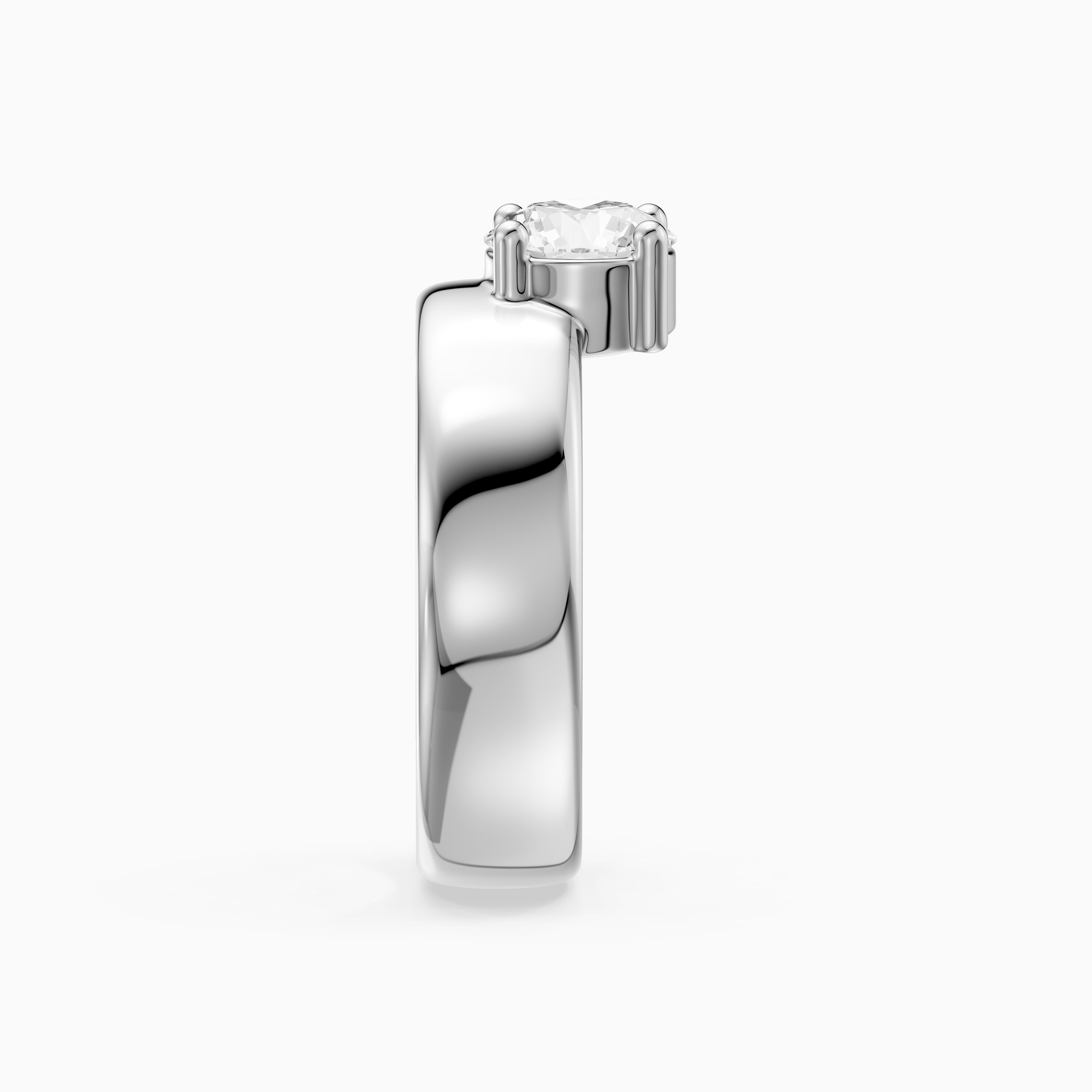 Rocio Oval Cut Lab Diamond Statement Cigar Band