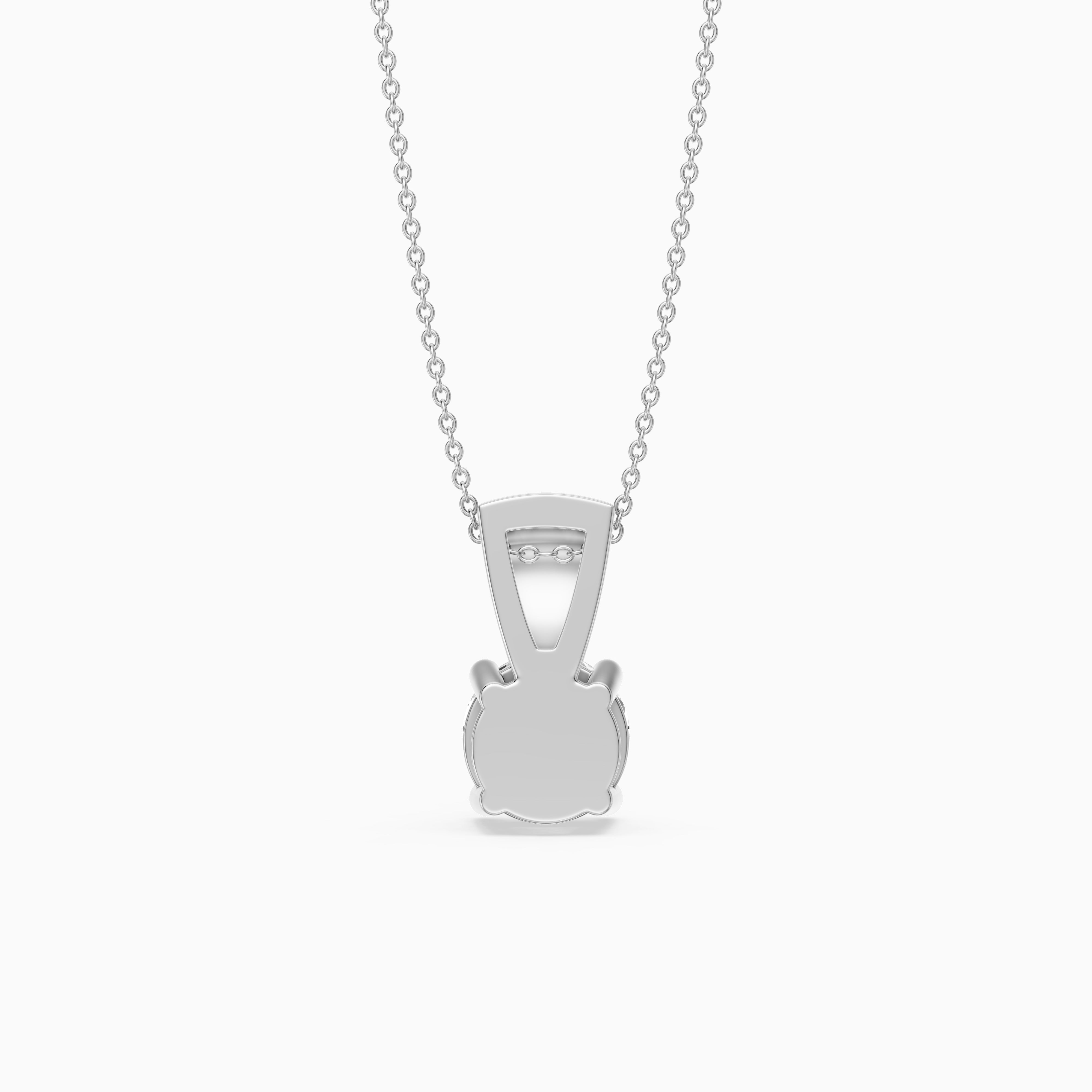 Jennifer Round Lab Grown Diamond Drop Pendant