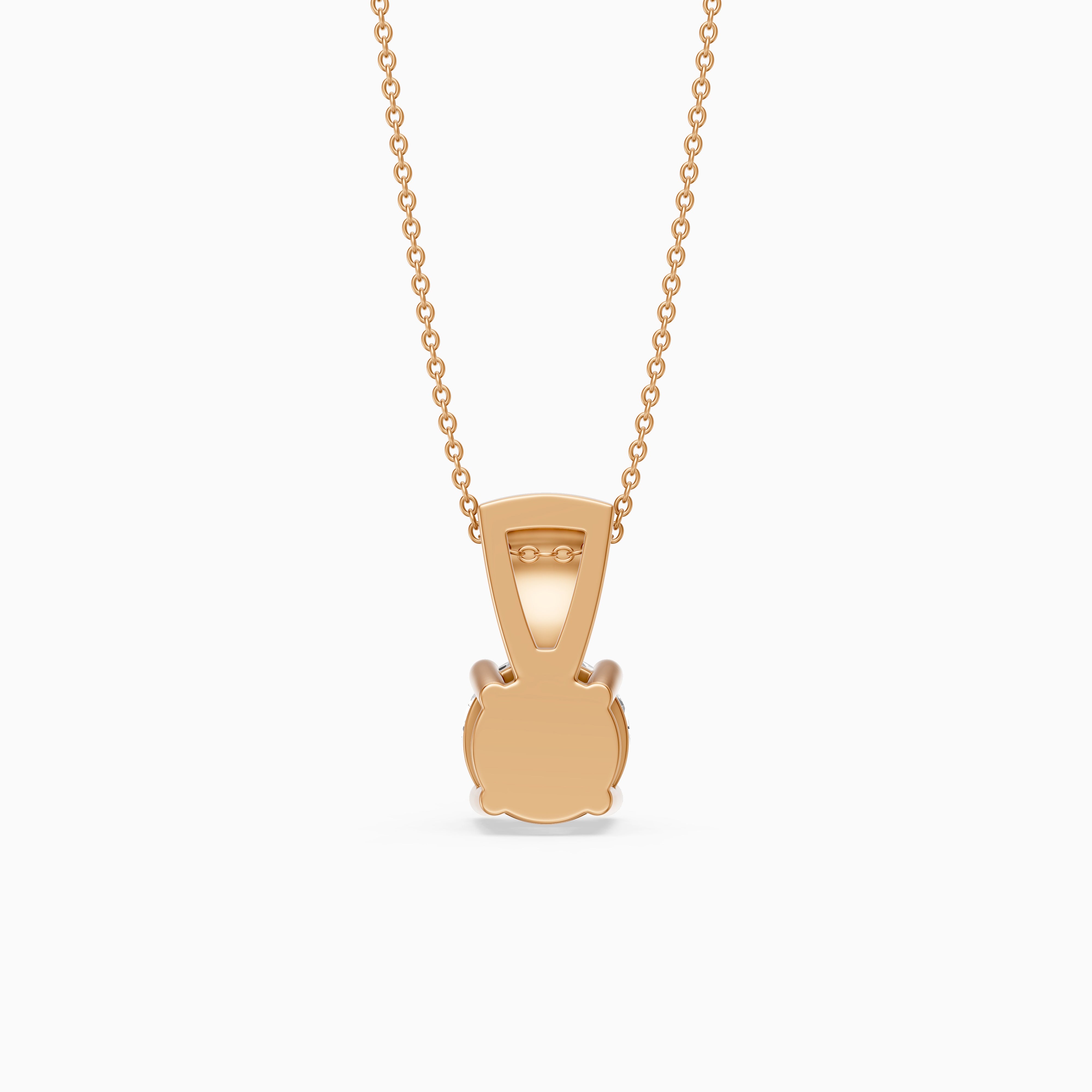 Jennifer Round Lab Grown Diamond Drop Pendant