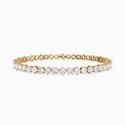 Florence Cushion Cut Lab Grown Diamond Tennis Bracelet