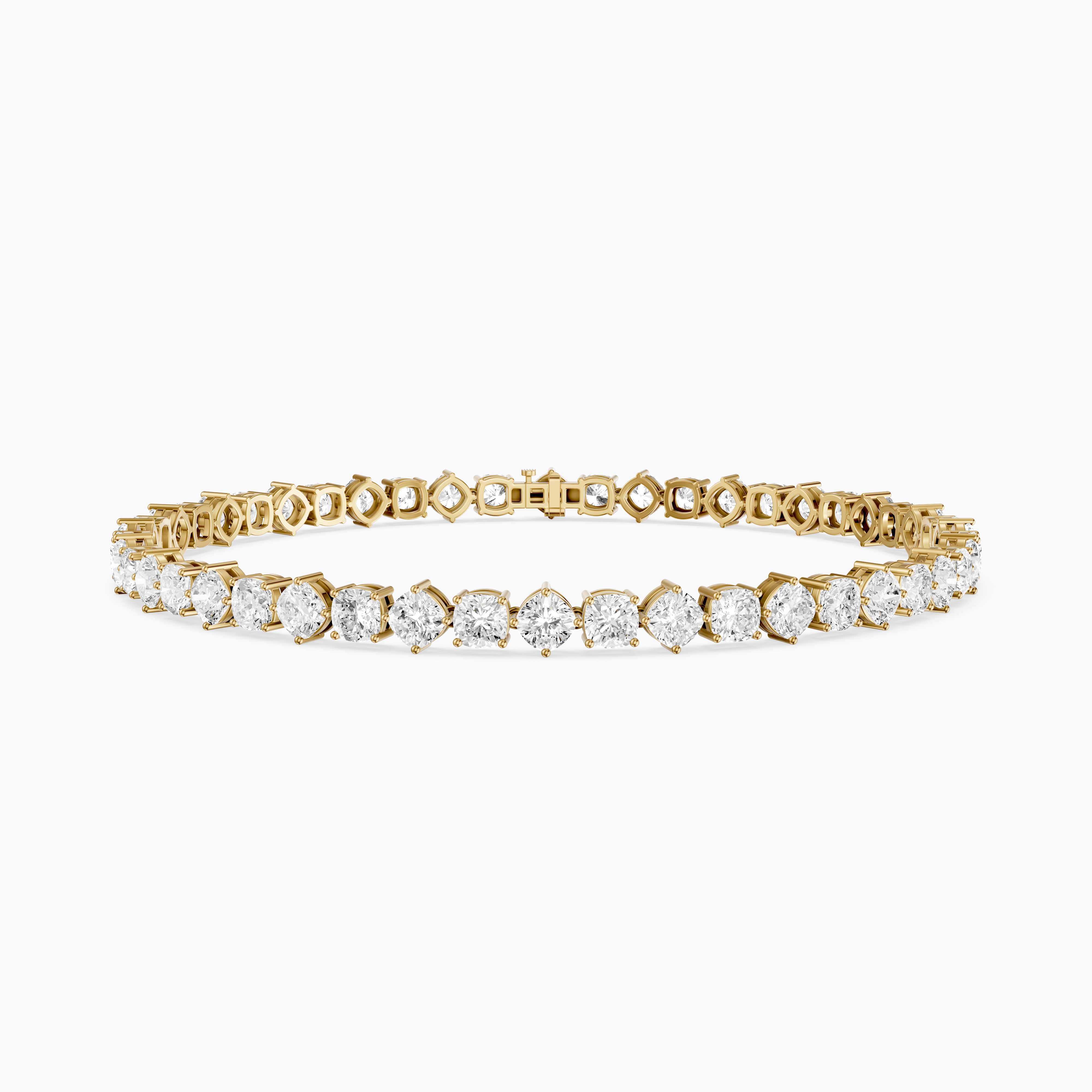 Florence Cushion Cut Lab Grown Diamond Tennis Bracelet