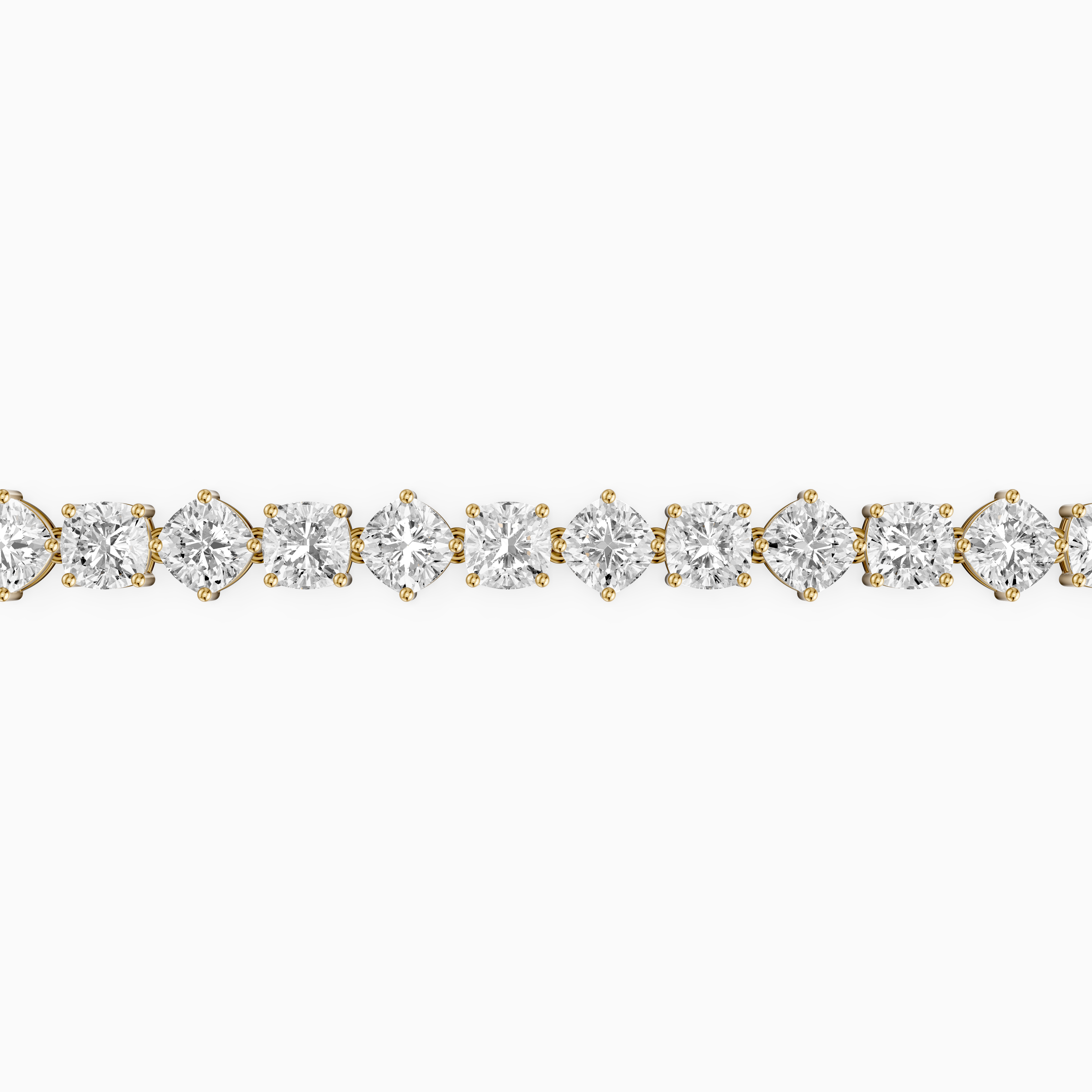 Florence Cushion Cut Lab Grown Diamond Tennis Bracelet