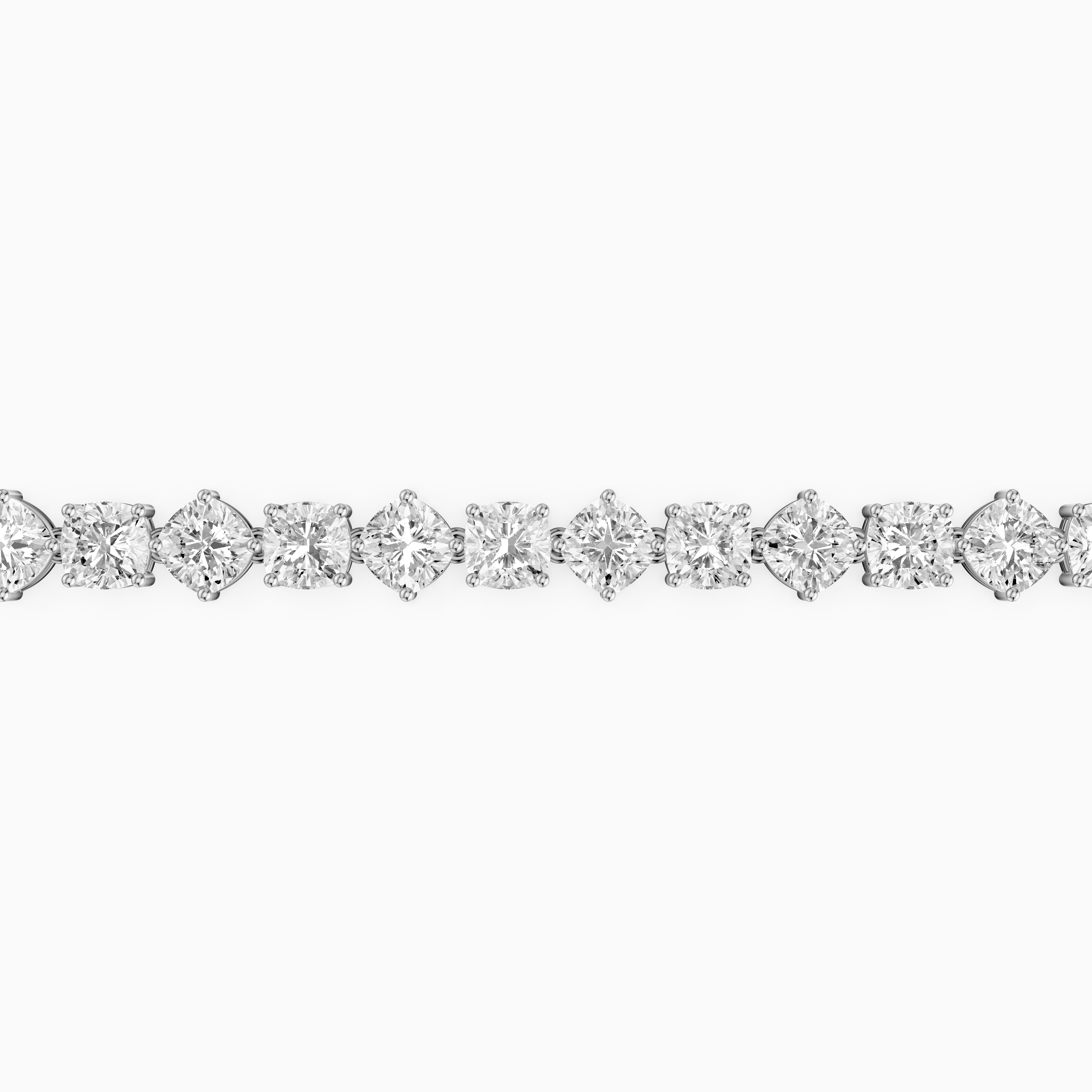 Florence Cushion Cut Lab Grown Diamond Tennis Bracelet