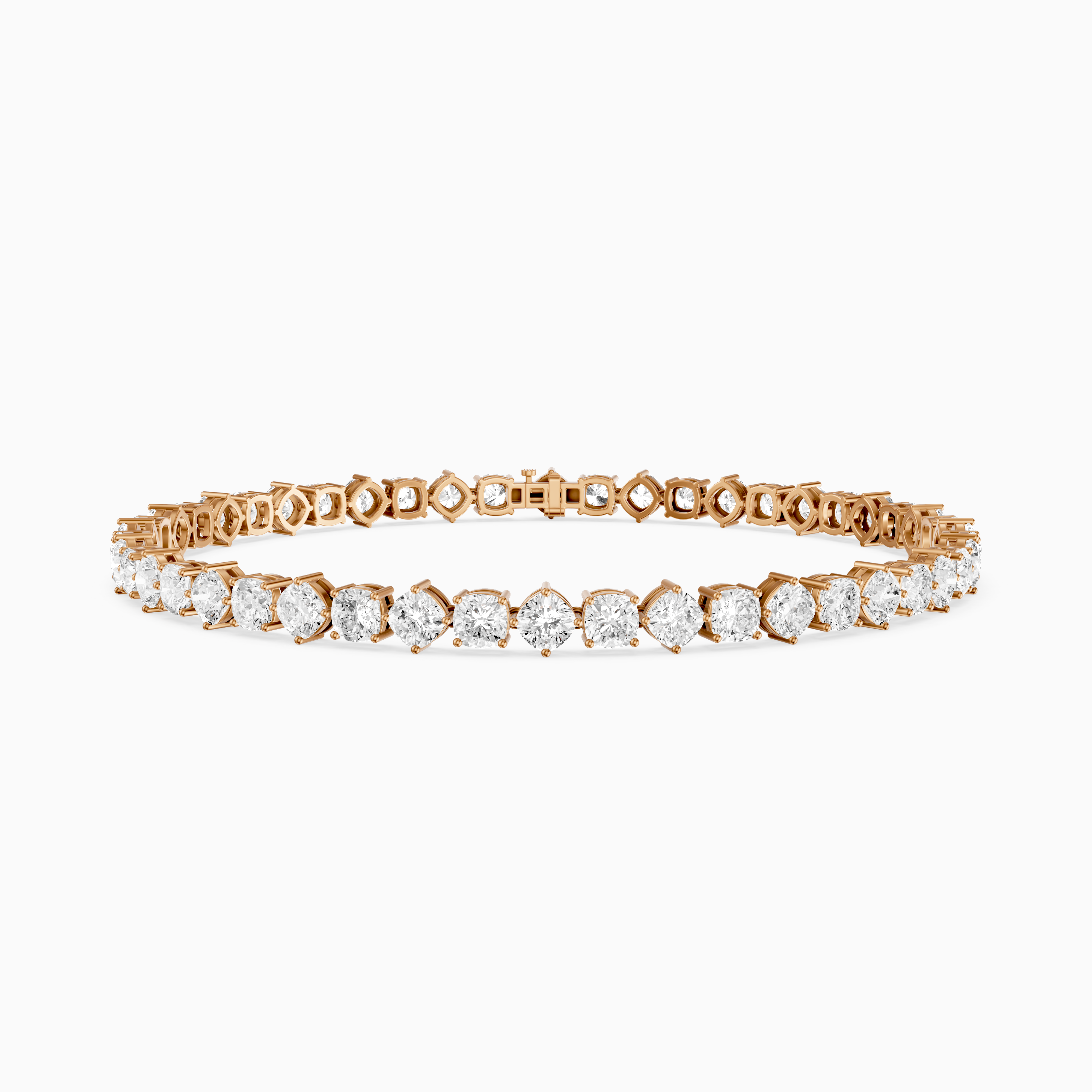 Florence Cushion Cut Lab Grown Diamond Tennis Bracelet