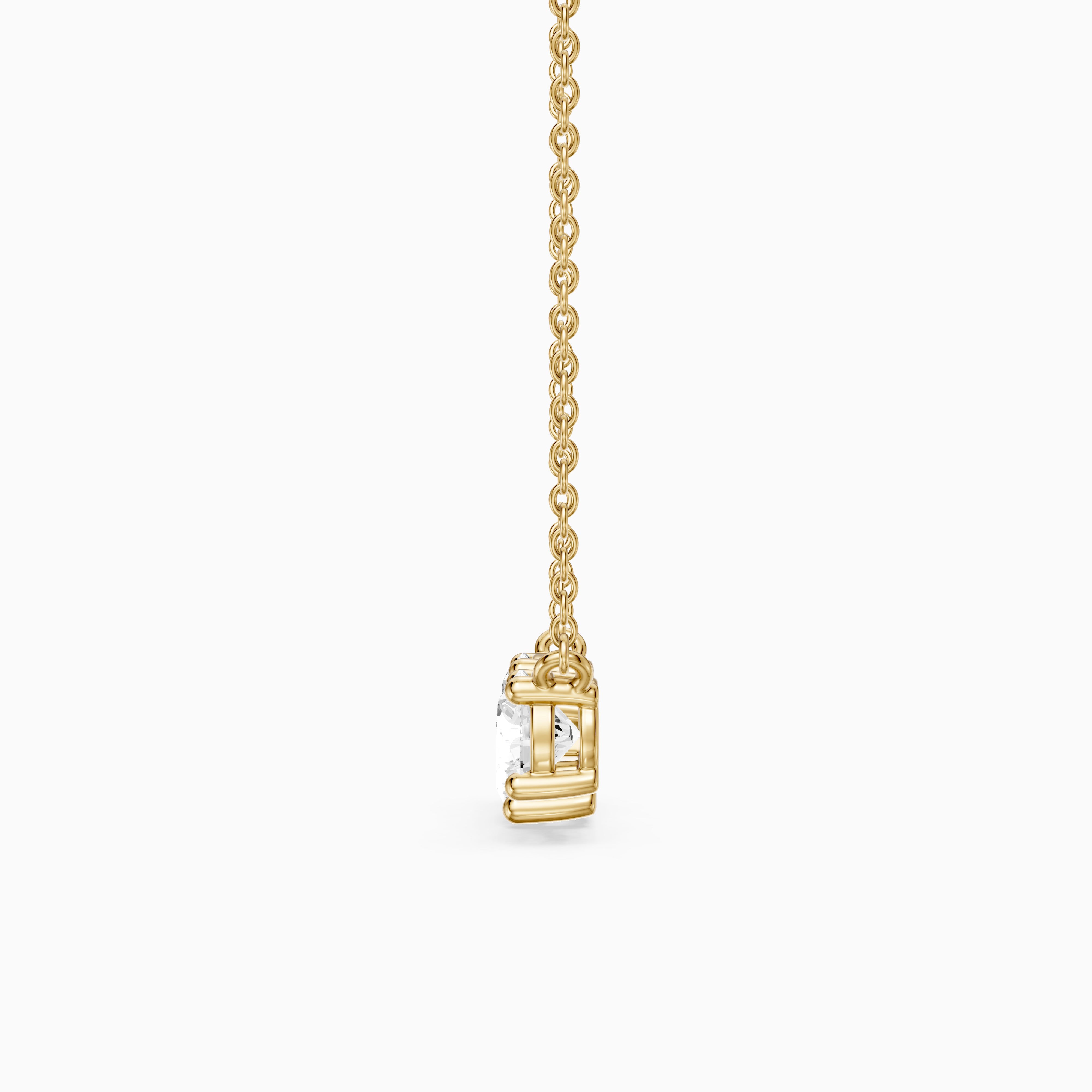 Sylvia Round Lab Grown Diamond Trio Pendant
