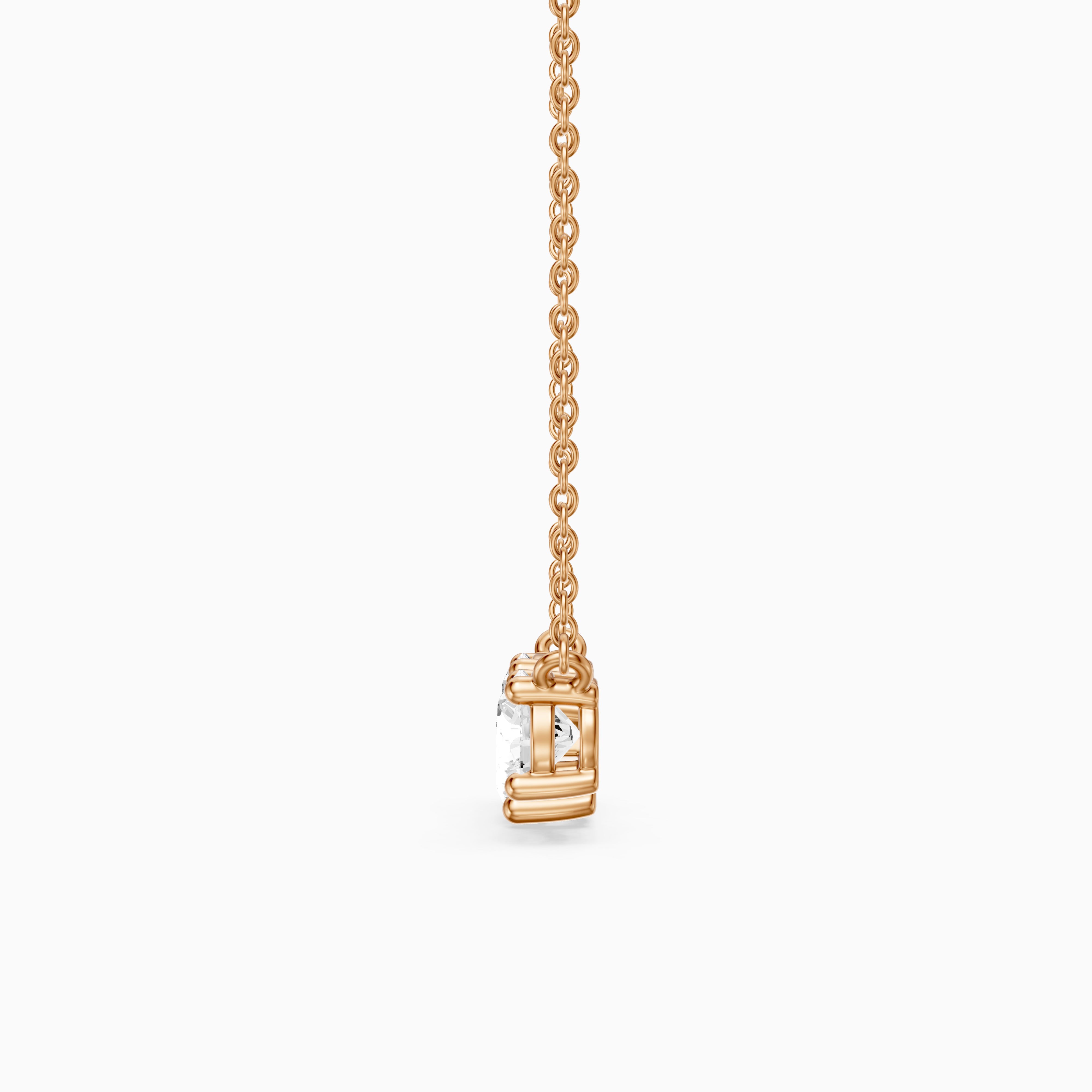 Sylvia Round Lab Grown Diamond Trio Pendant