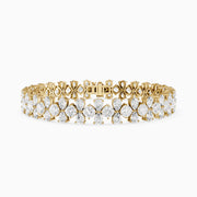 Patricia Pear and Cushion Shape Lab Grown Diamond Tennis Bracelet