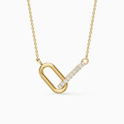 Octavia Interlocking Lab Grown Diamond Pendant