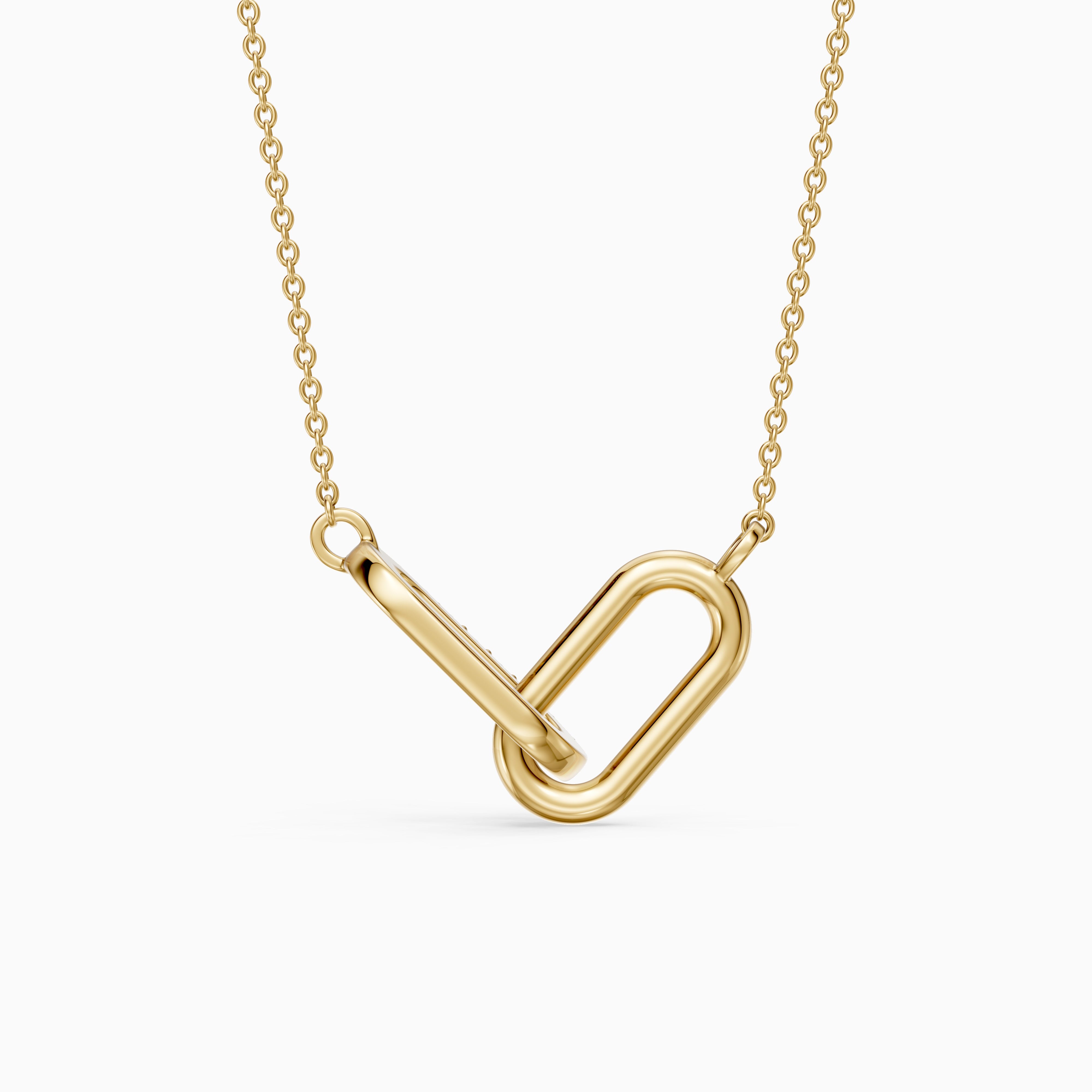 Octavia Interlocking Lab Grown Diamond Pendant