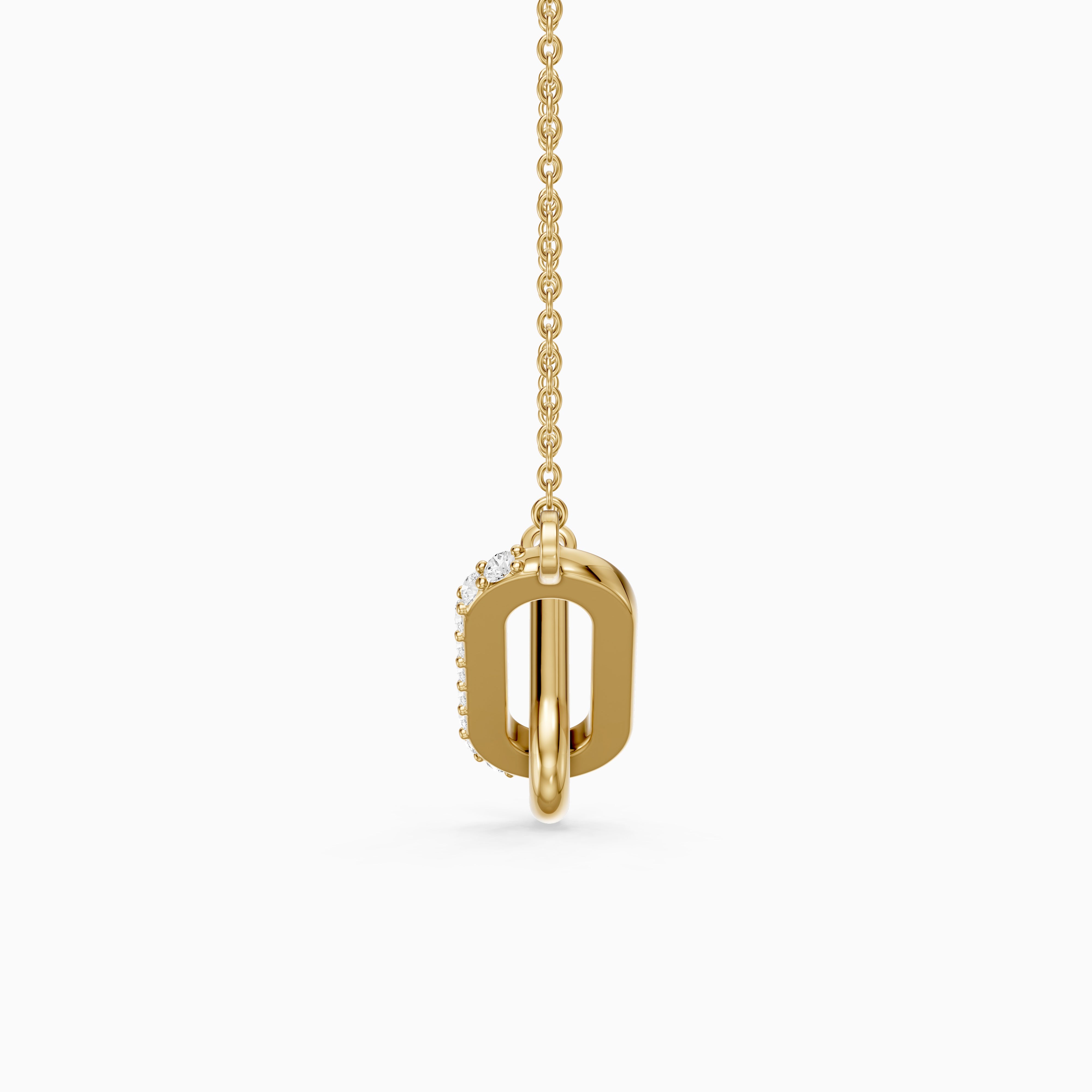 Octavia Interlocking Lab Grown Diamond Pendant