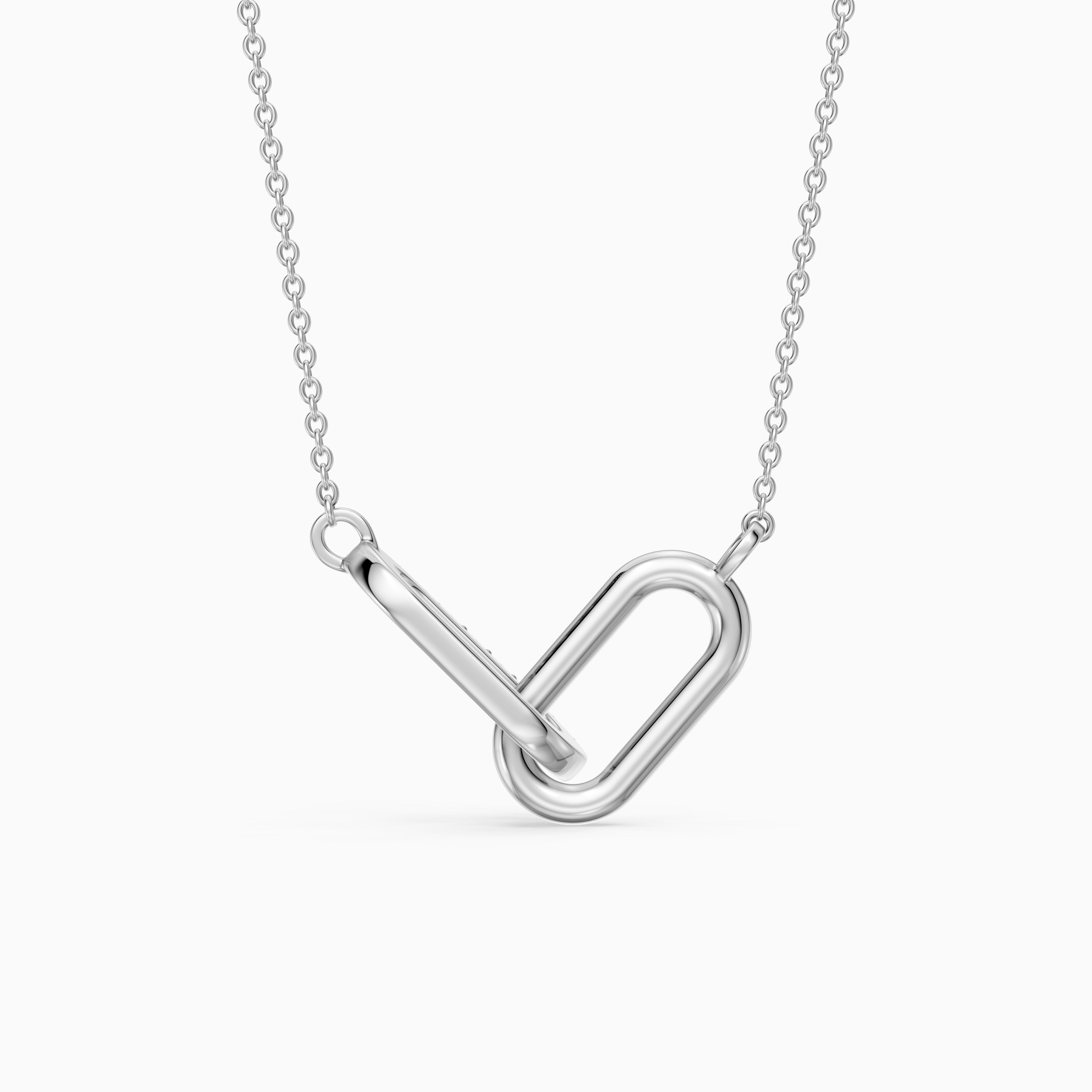 Octavia Interlocking Lab Grown Diamond Pendant