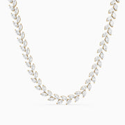 Danielle Marquise Lab Grown Diamond Vine Tennis Necklace