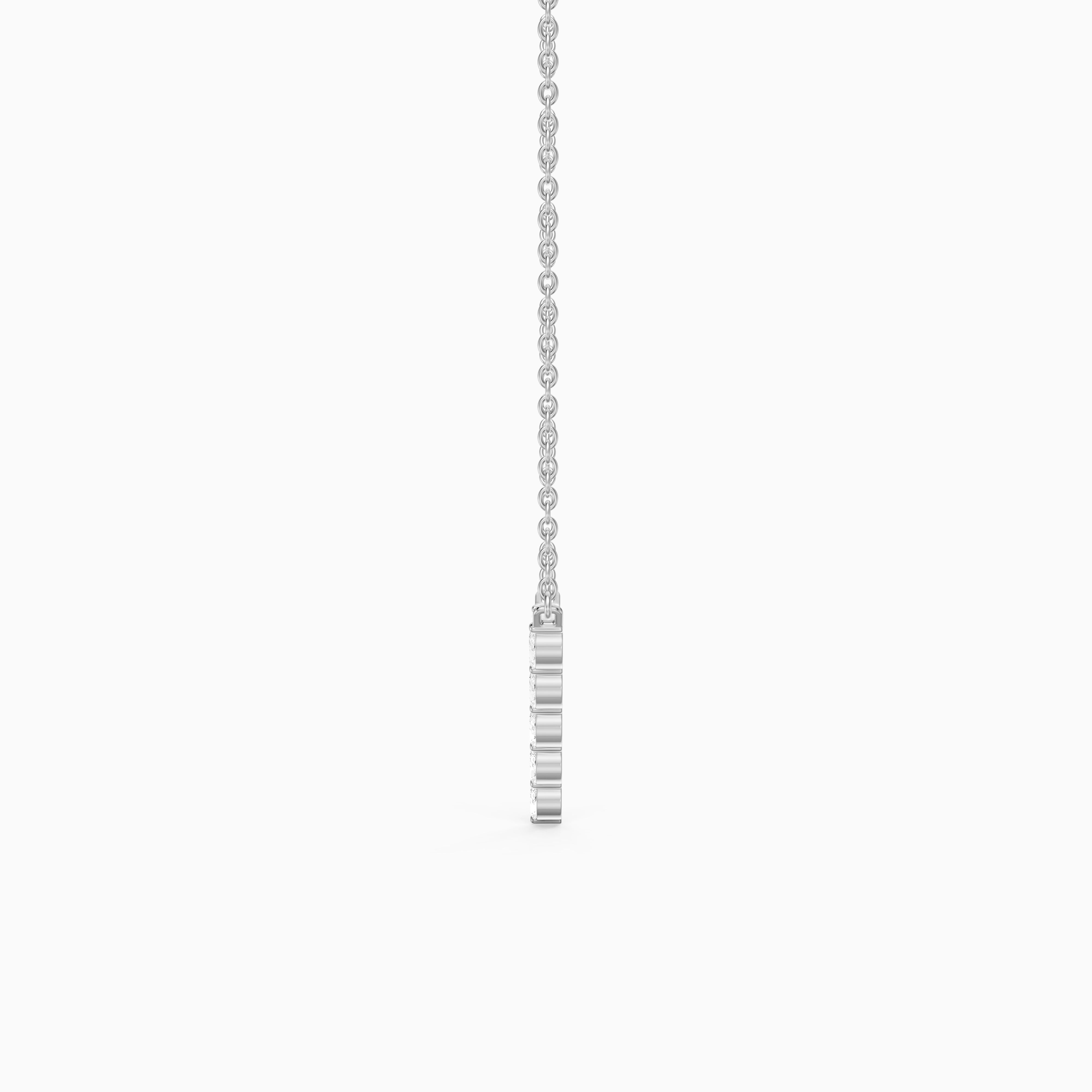 Kali Marquise Lab Grown Diamond Chevron Necklace