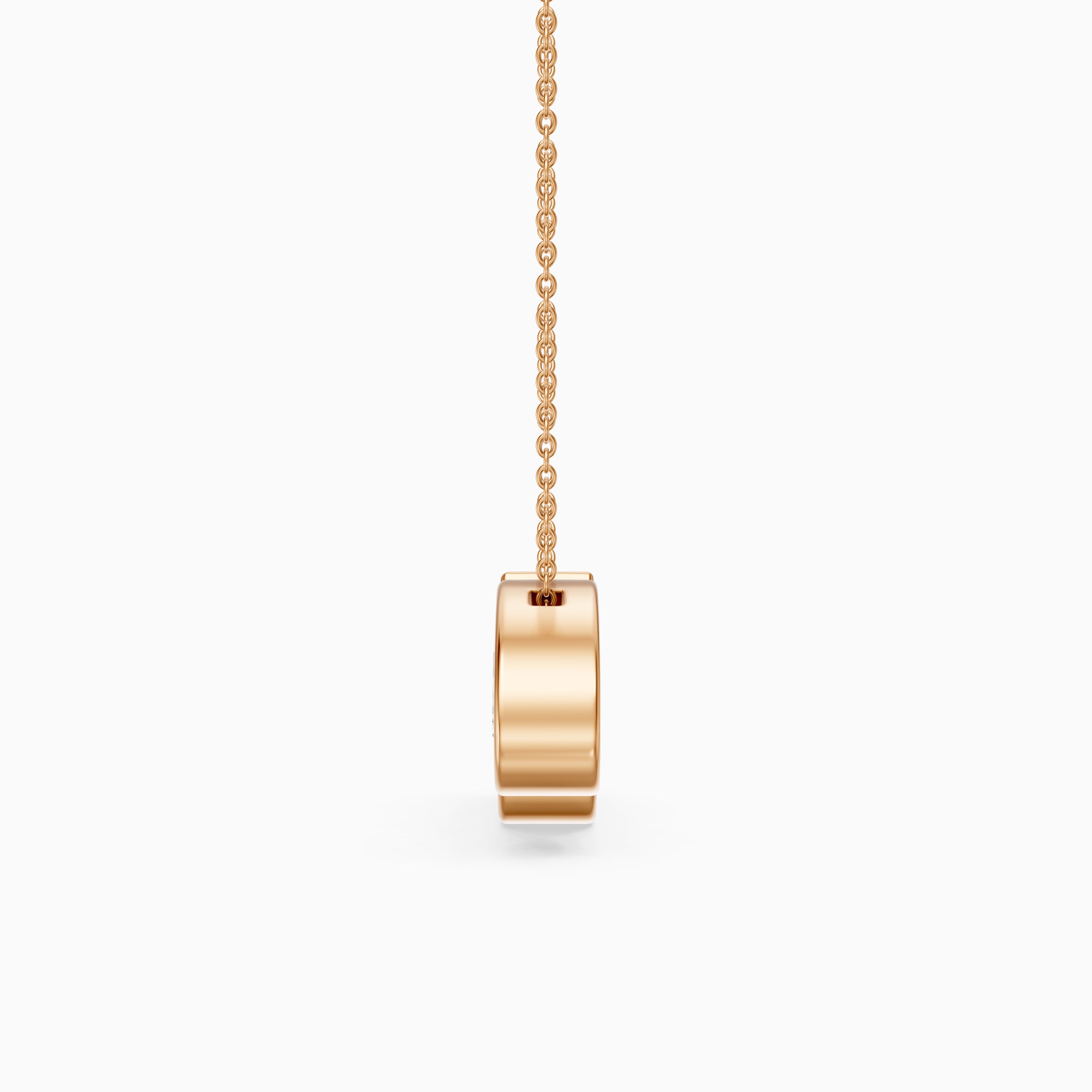 Hattie Three Stone Pear Lab Grown Diamond Bezel Necklace