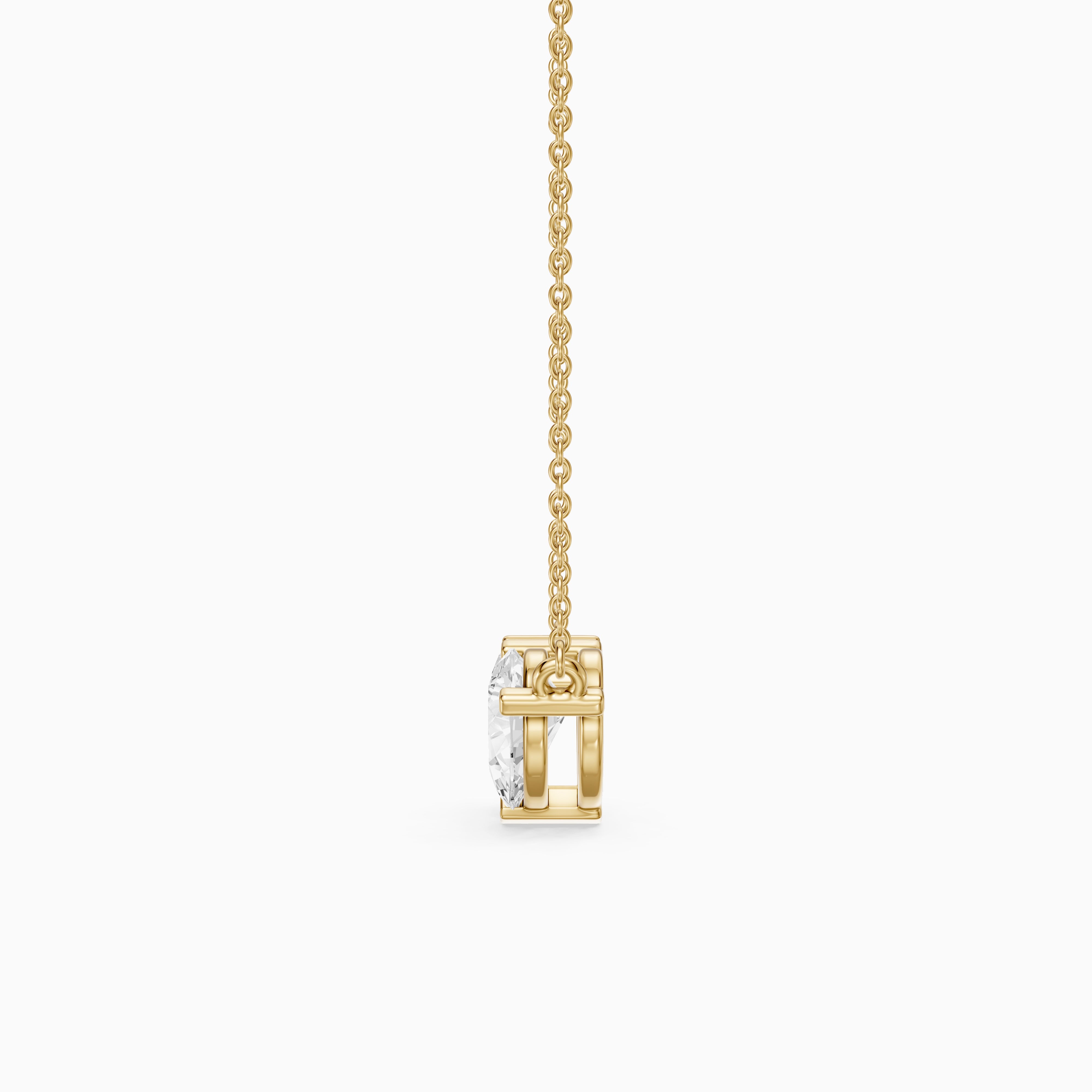 Priscilla Twin Pear Lab Grown Diamond Pendant