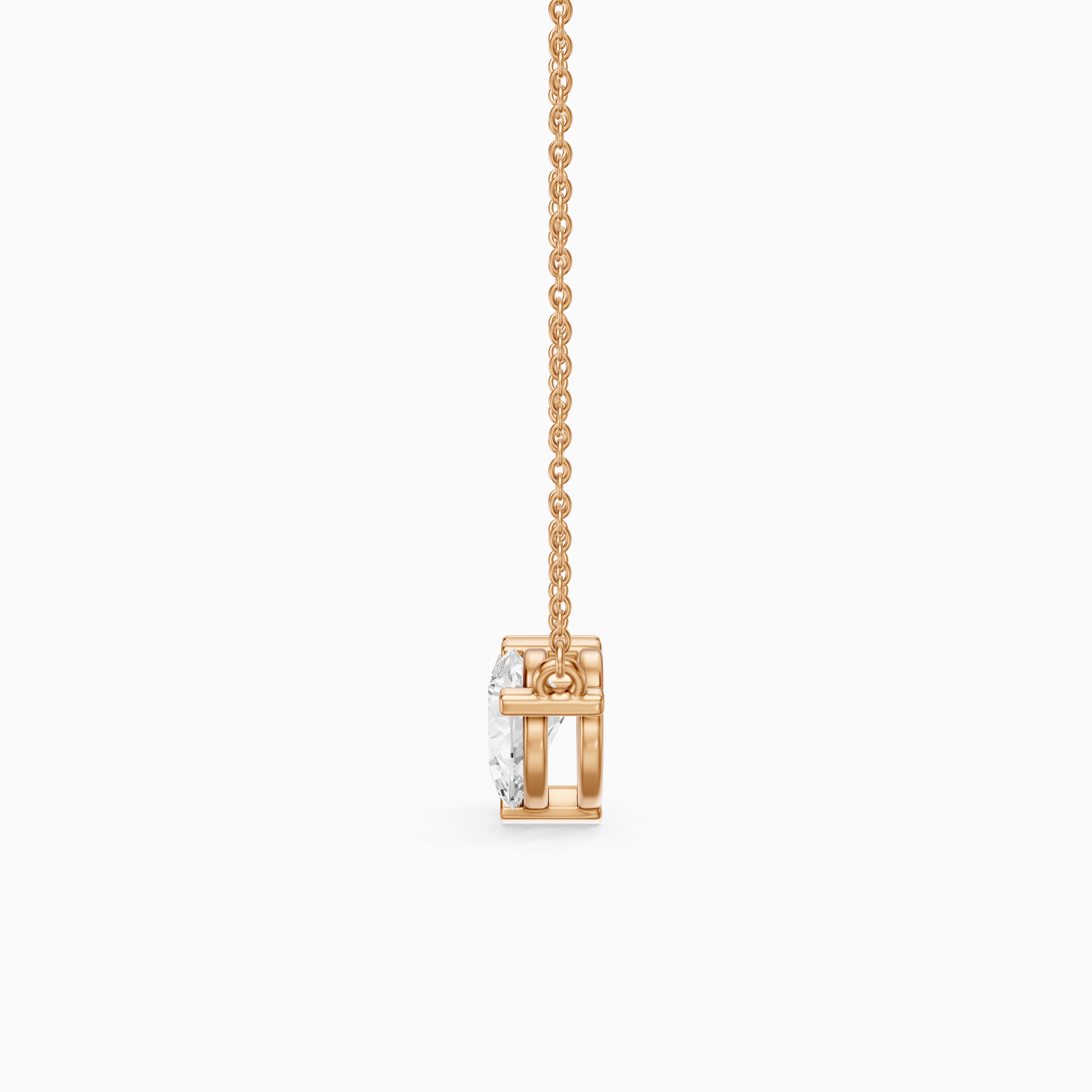 Priscilla Twin Pear Lab Grown Diamond Pendant