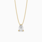 Heidi Pear Shape Lab Grown Diamond Solitaire Pendant